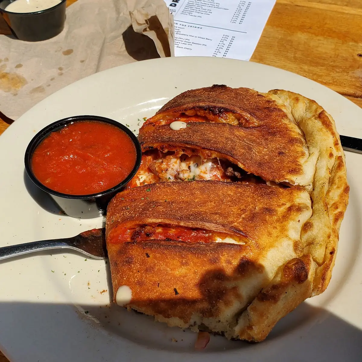 Meat-Lovers Calzone