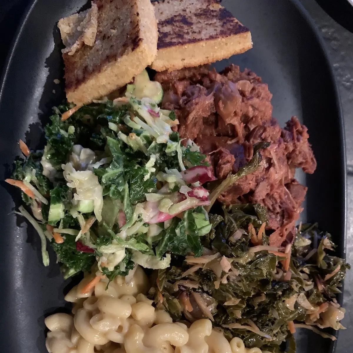Mac and Cheese and Corn Bread