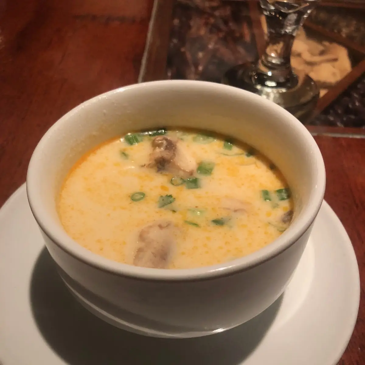 Chicken Coconut Soup Tom Kha Ghai