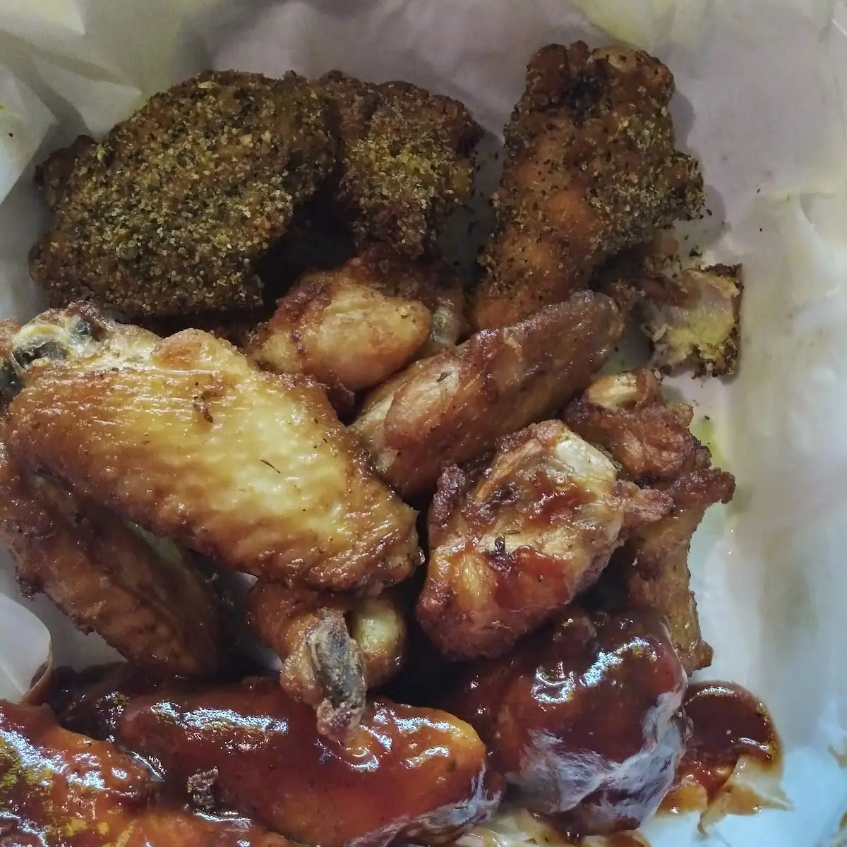 Lemon Pepper and Barbecue Chicken