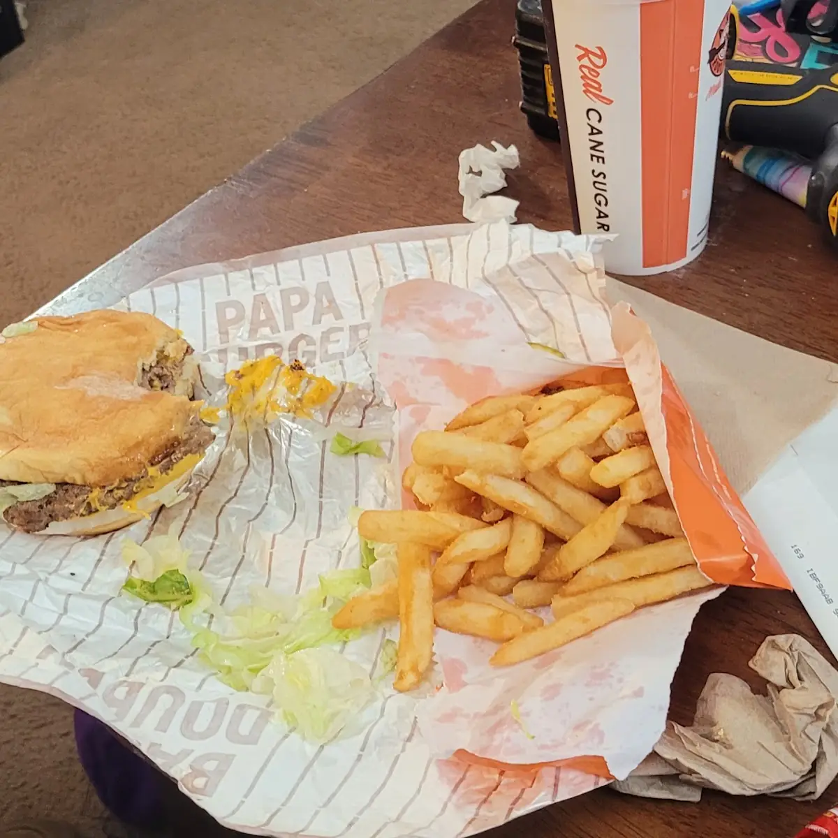 A2 Double Bacon Cheeseburger Combo