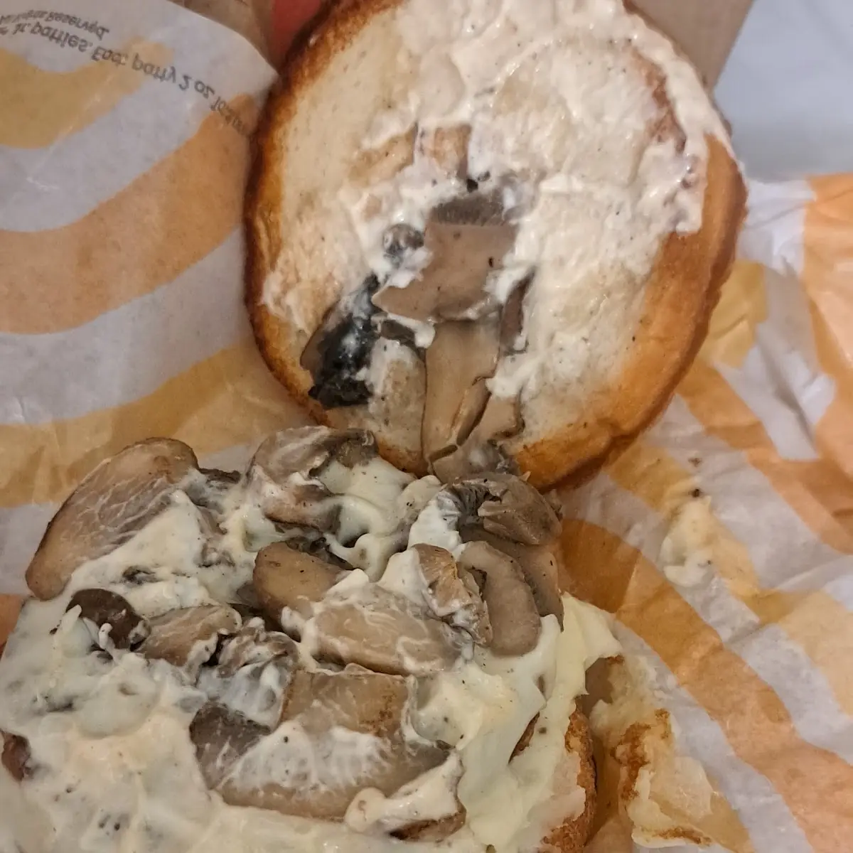 Swiss Mushroom Burger