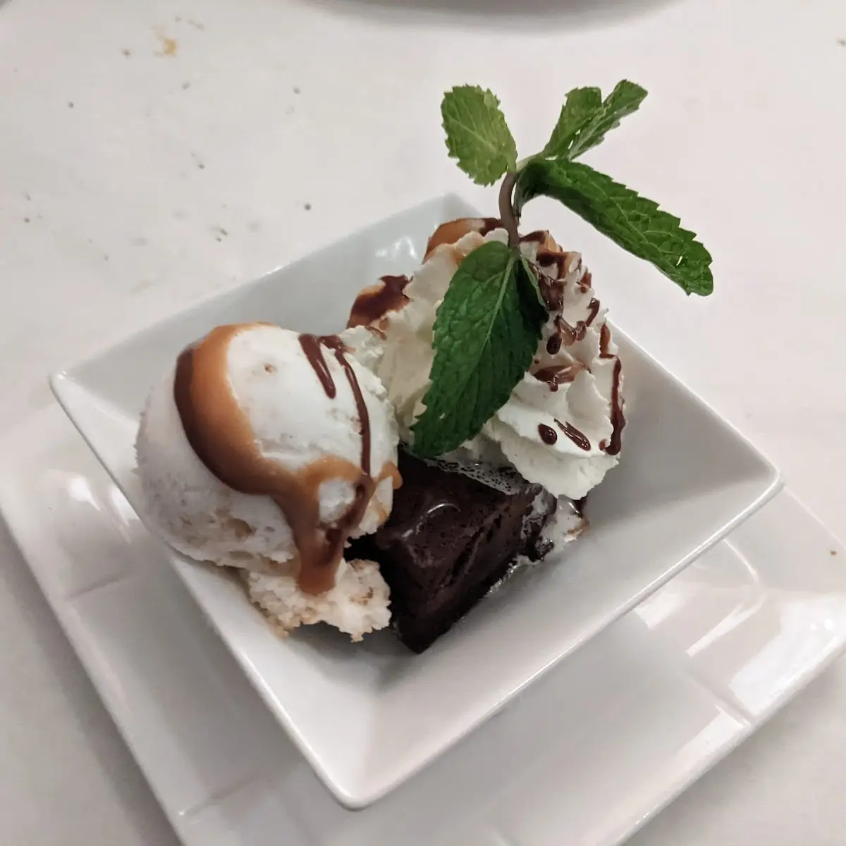 Brownie Sundae