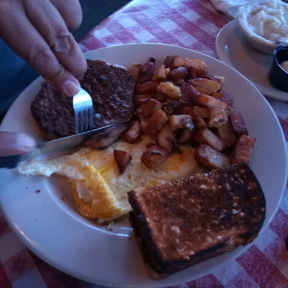 Two Eggs and Toast