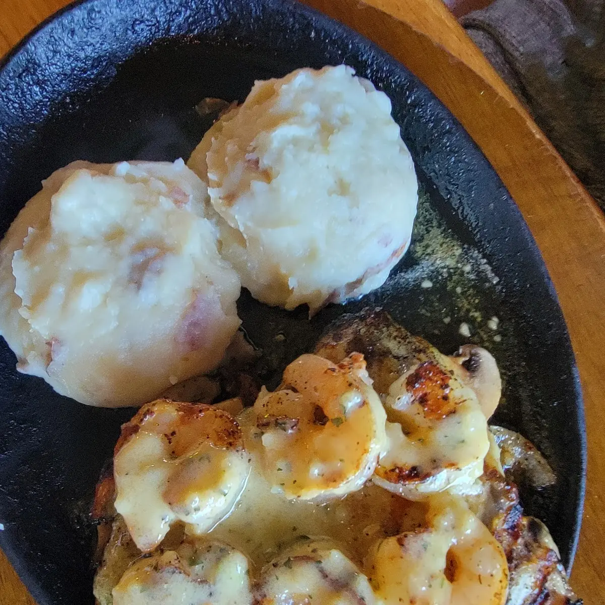 Shrimp 'N Parmesan Sirloin