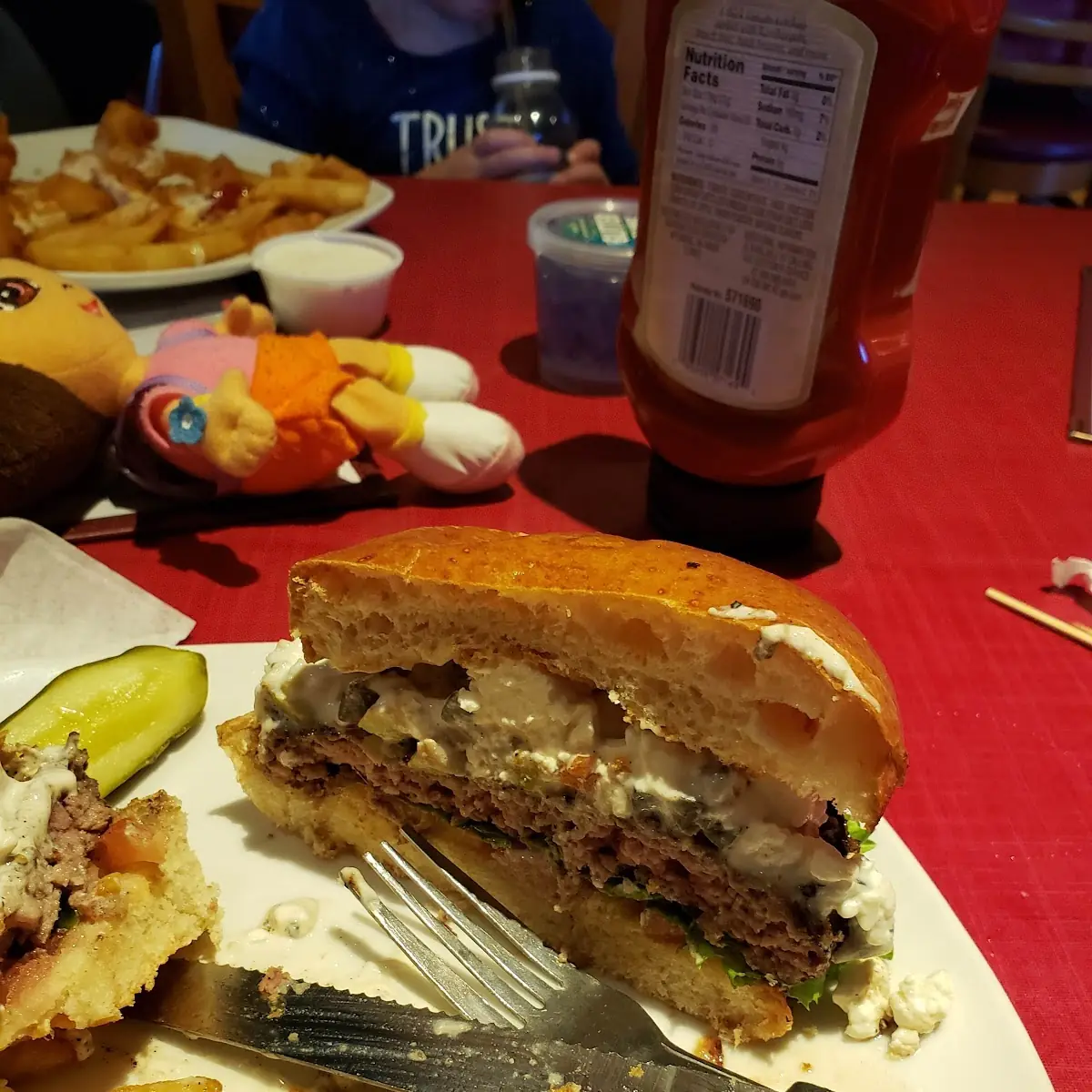 Forest Mushroom Burger