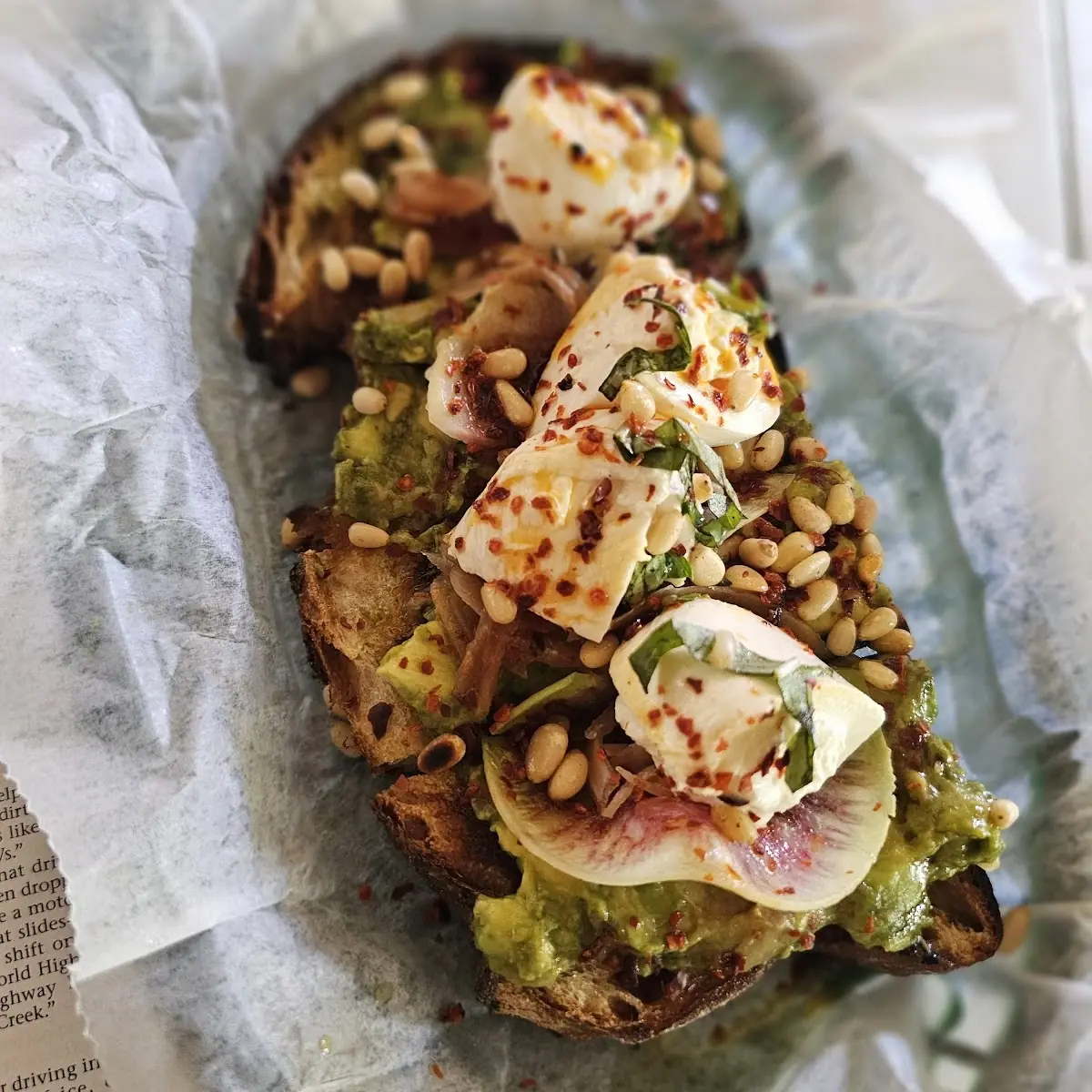 Avocado Toast with Burrata