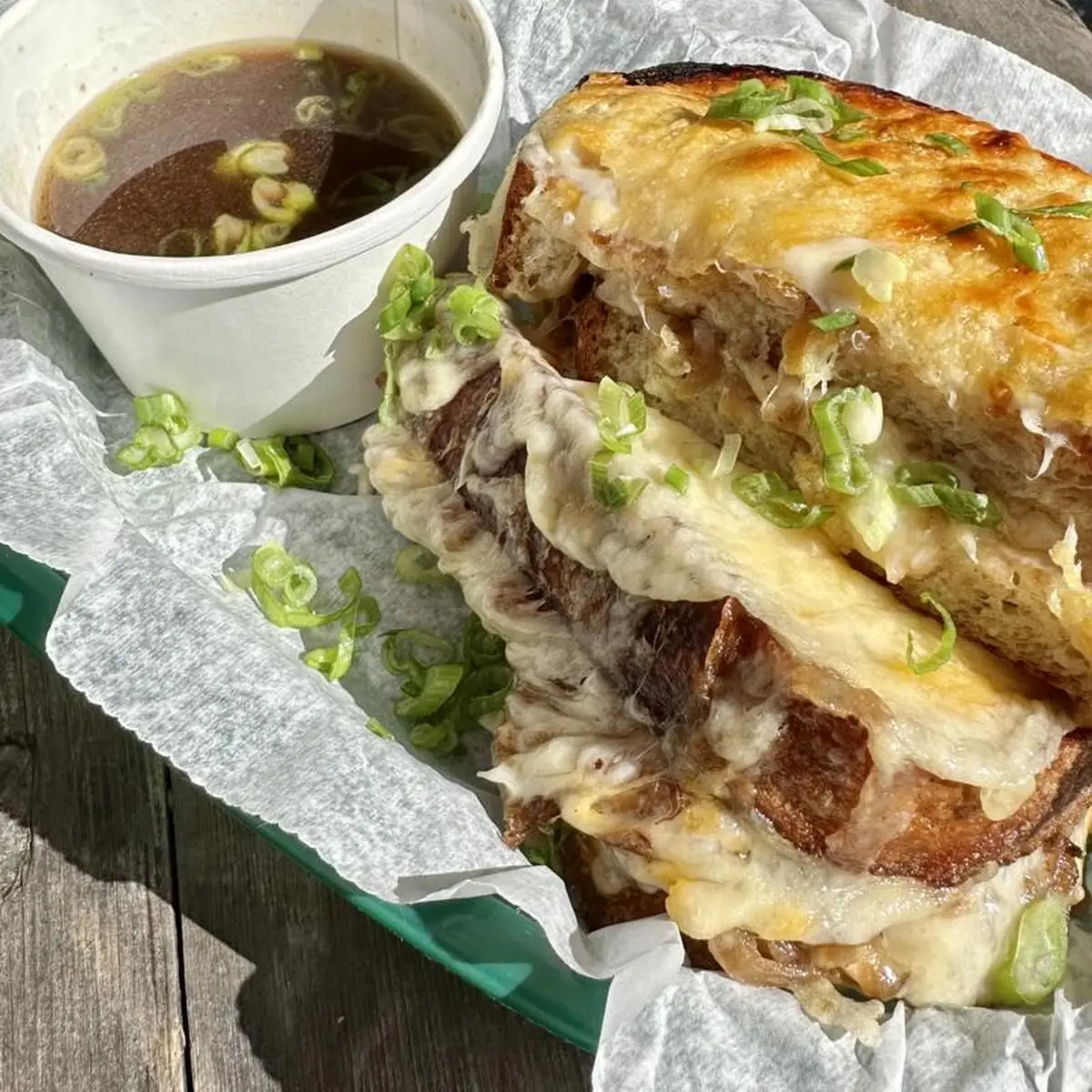 French Onion Grilled Cheese
