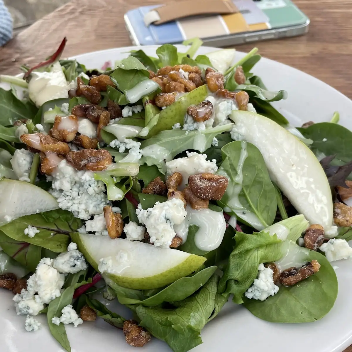 Pear & Blue Cheese Salad