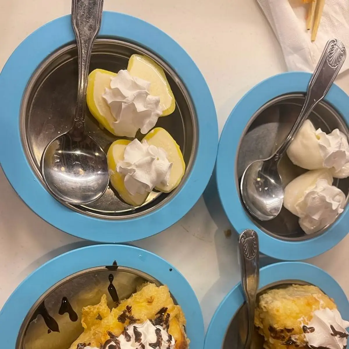 Fried Cheesecake Mango Mochi Vanilla Mochi