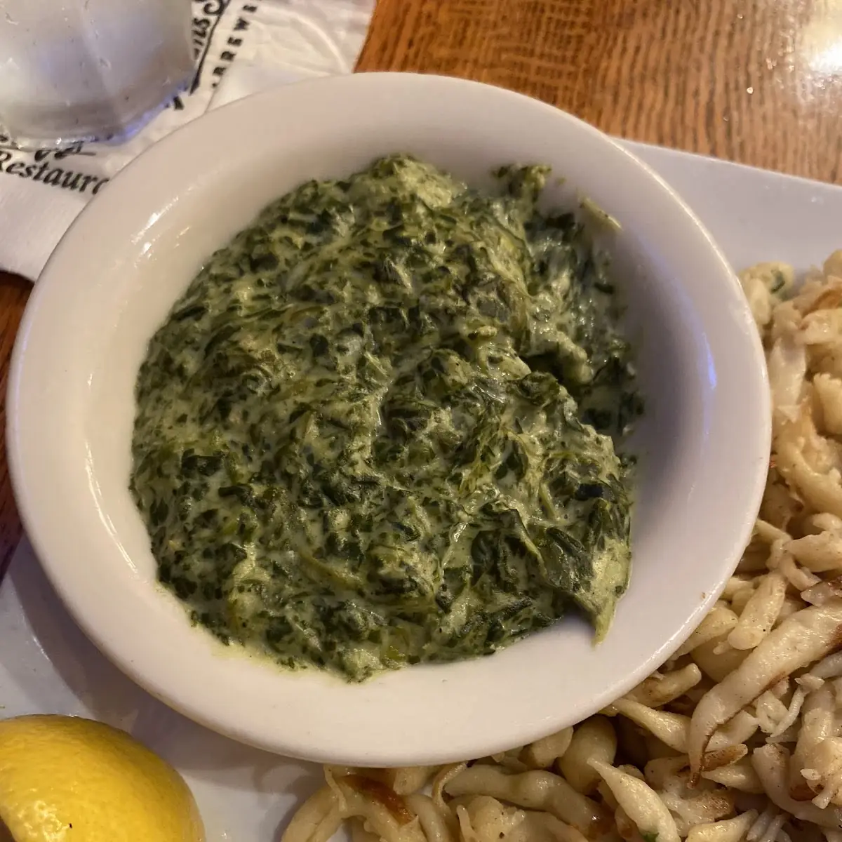 Creamed Spinach
