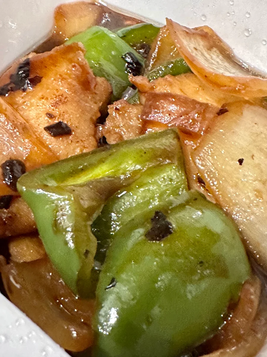 Fish with Black Bean Sauce
