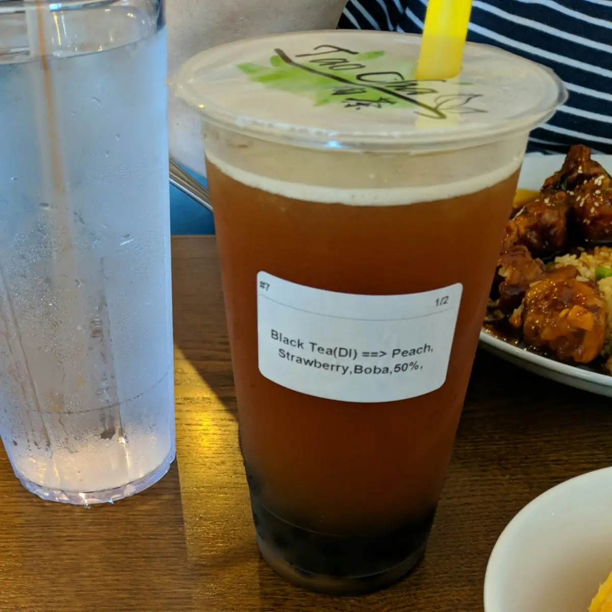 Black Tea and Boba