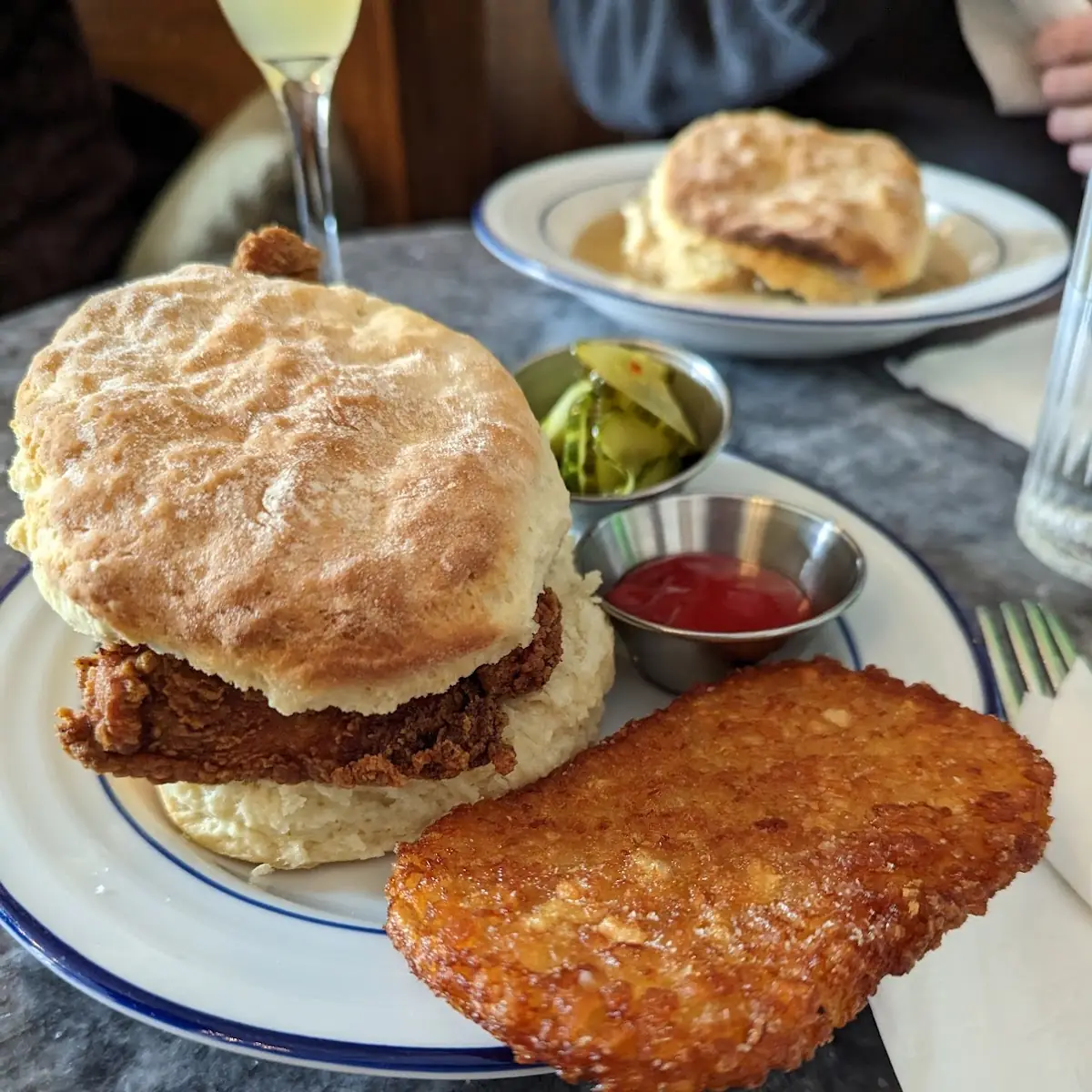 Fried Chicken Biscuit
