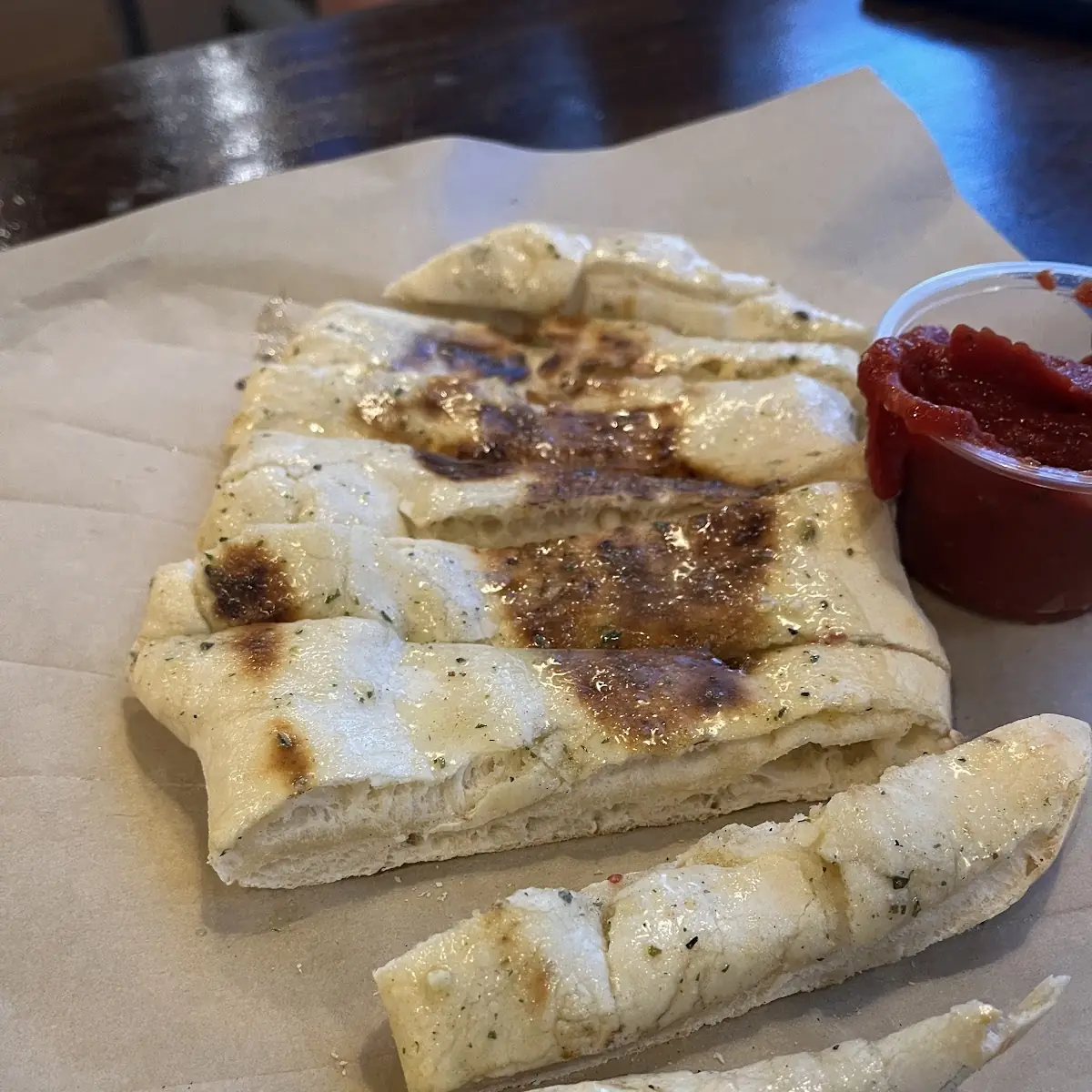 Stuffed Cheesy Jalapeno Breadsticks