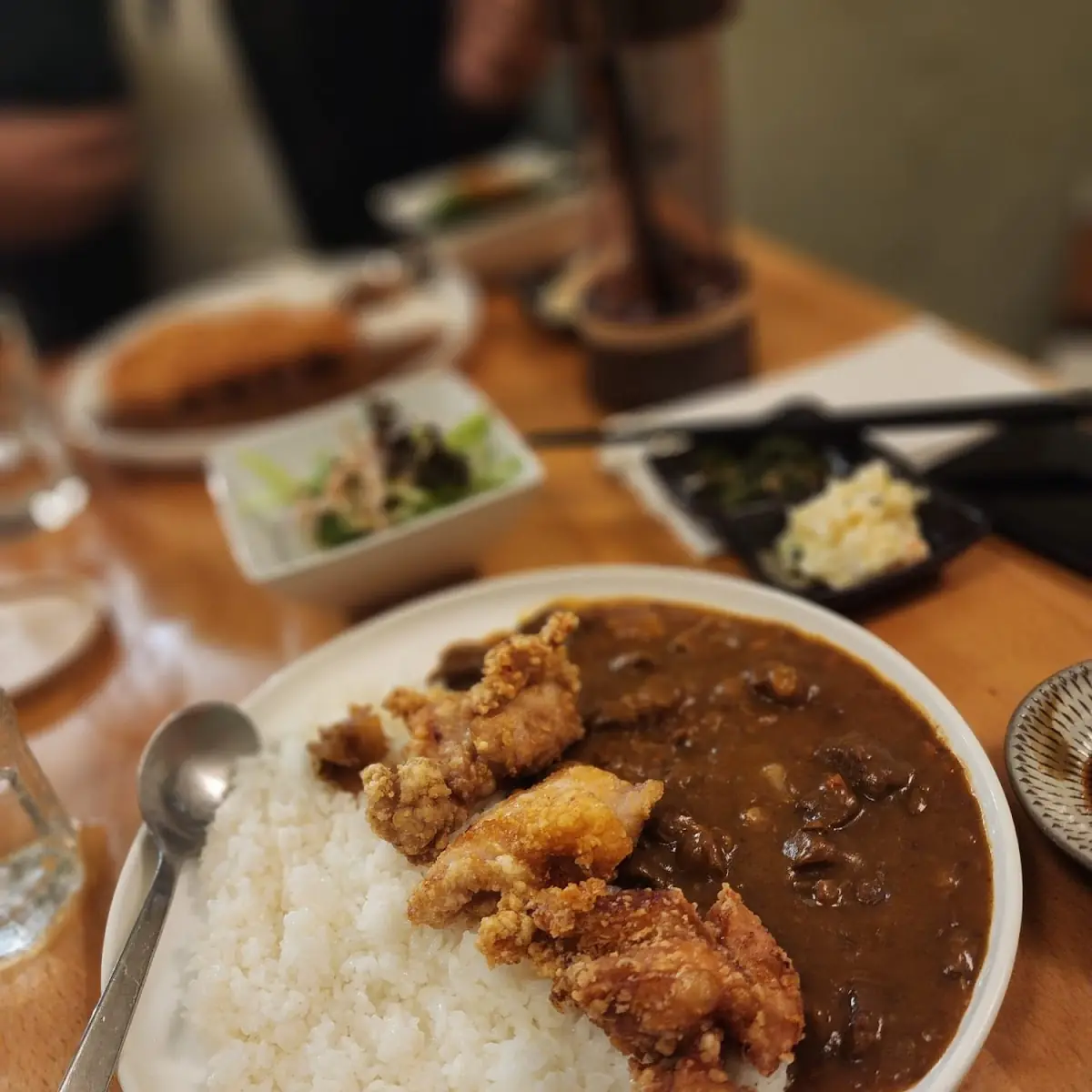 Karaage Chicken Curry Set