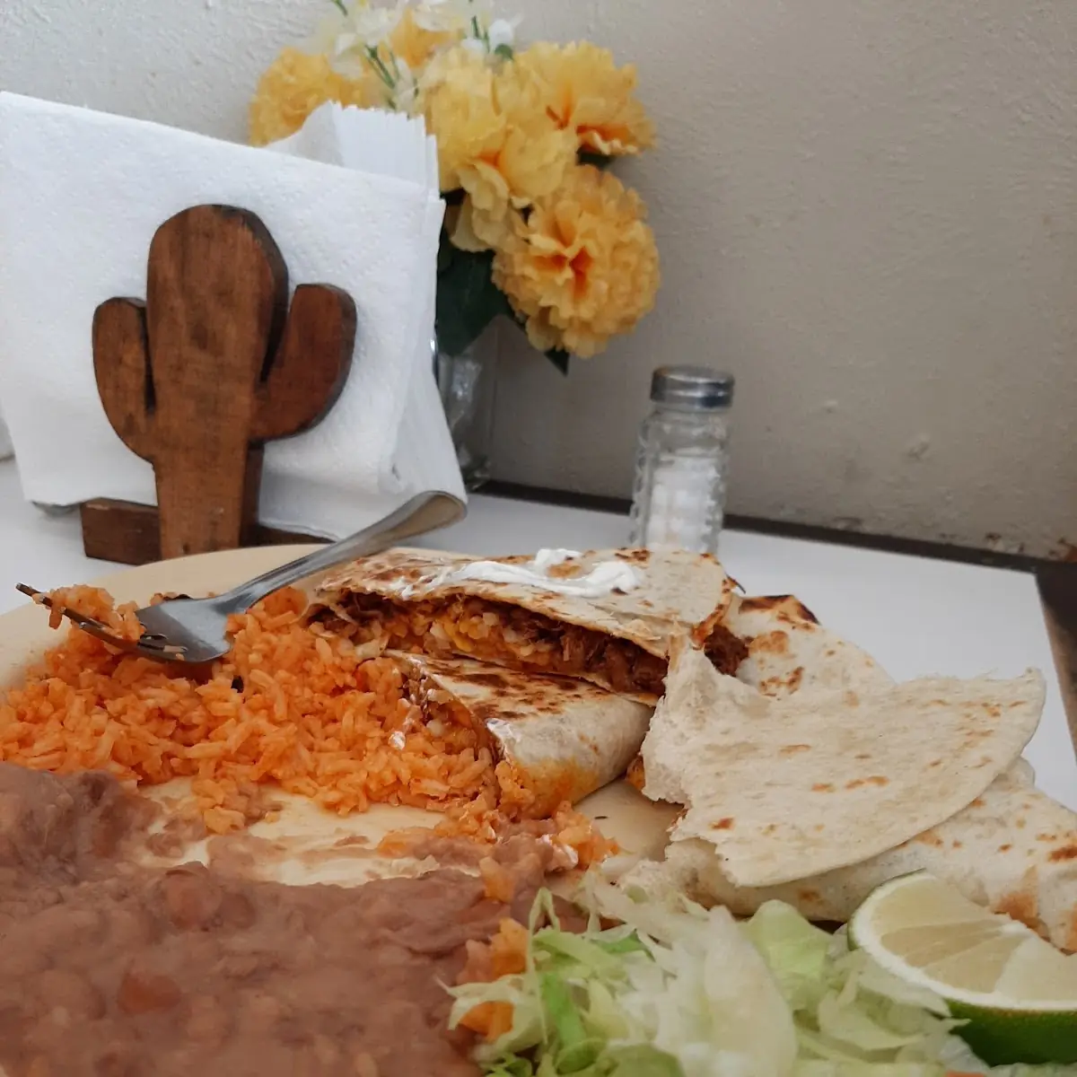Pastor Quesadilla