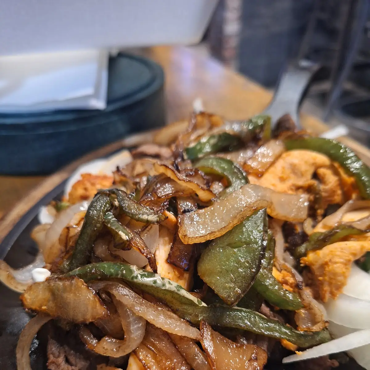 Grilled Chicken Fajitas