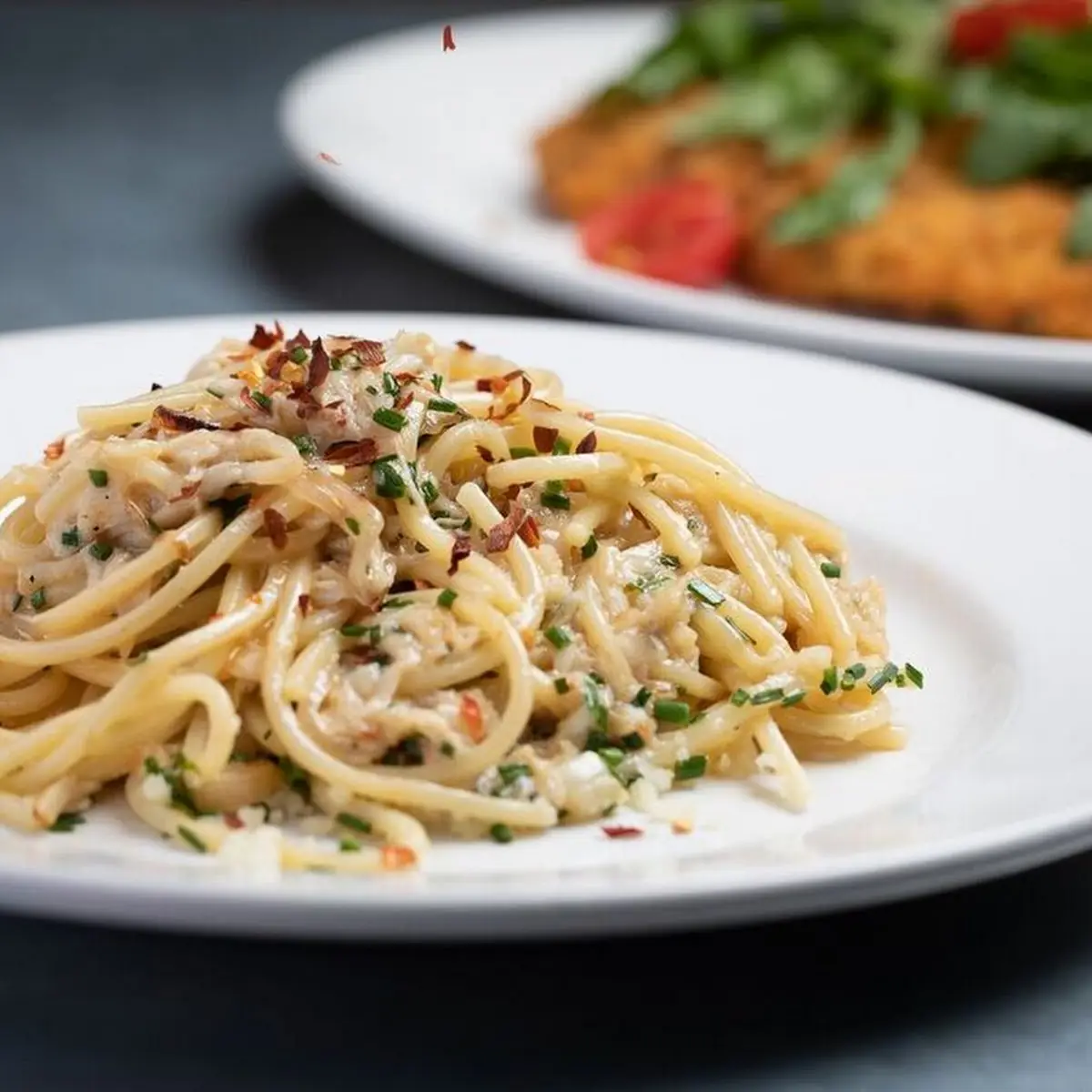 Crab Spaghetti