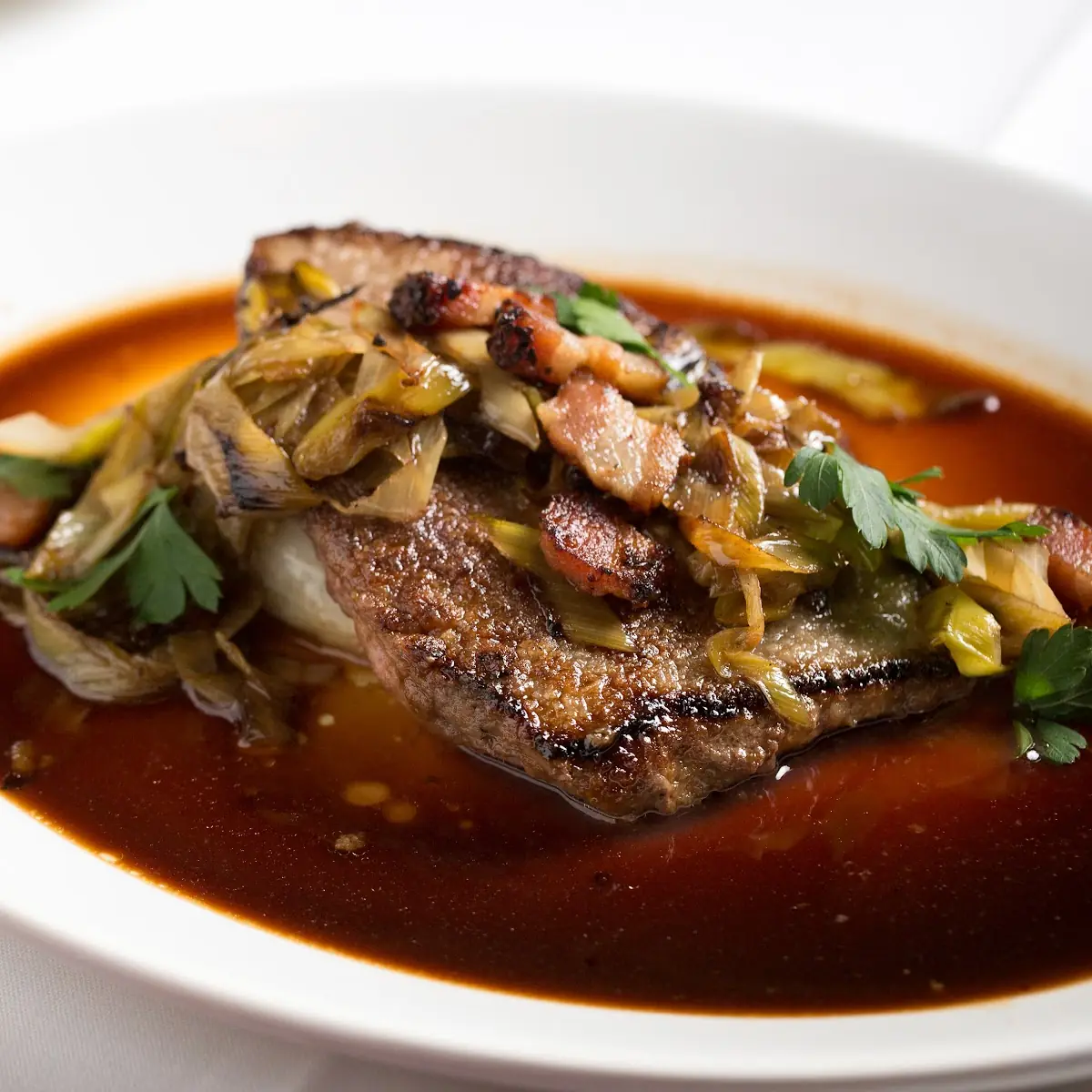Pan-Seared Calves Liver