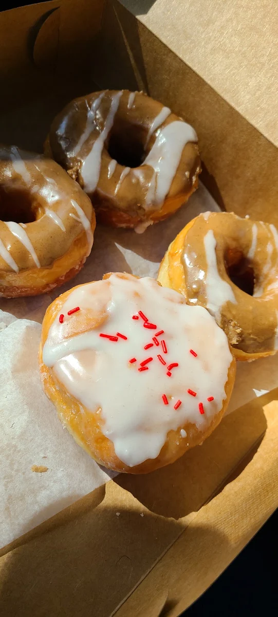 Maple Glazed and Raspberry Filled Donughts
