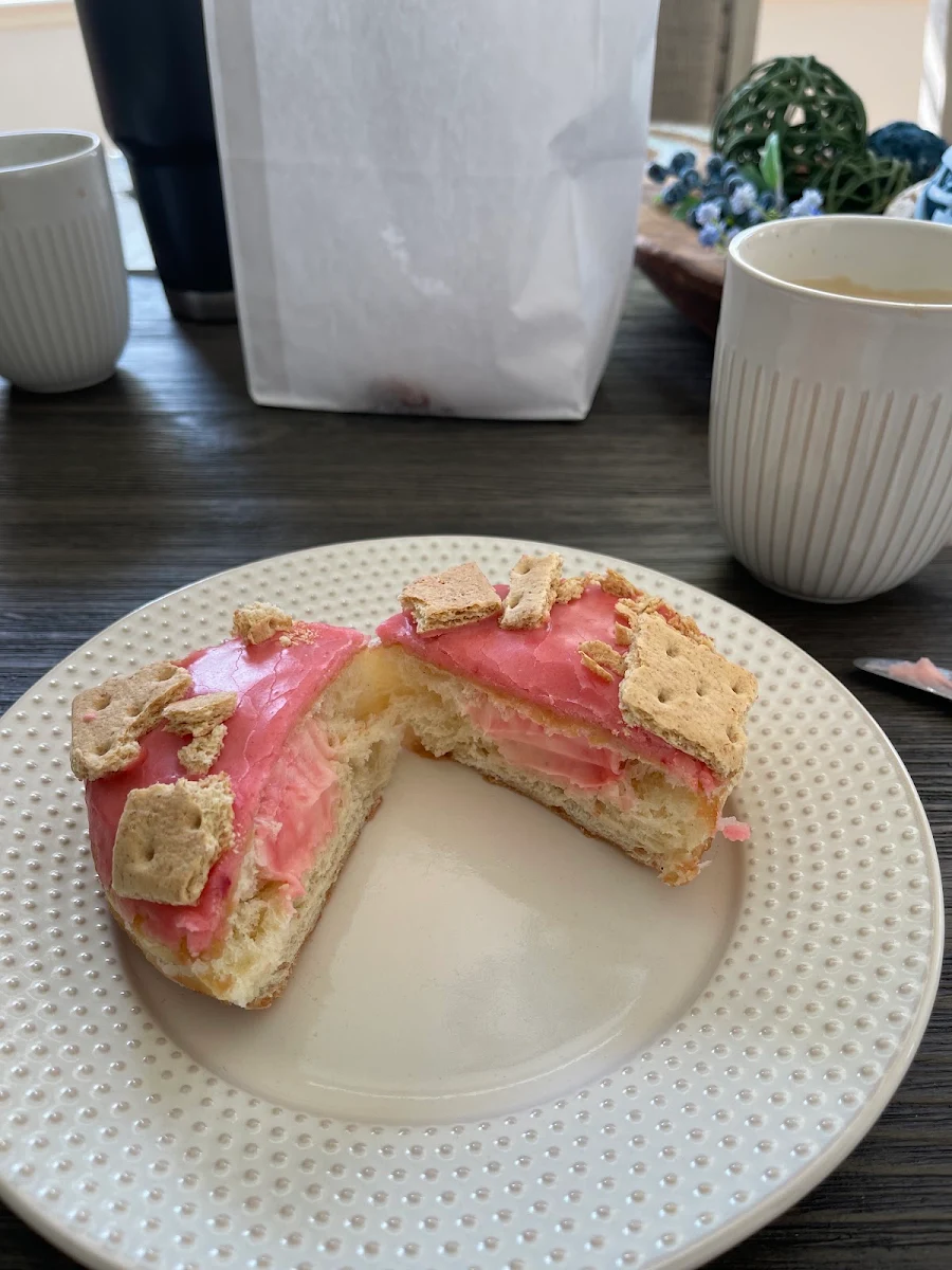 Strawberry Cheesecake Donut