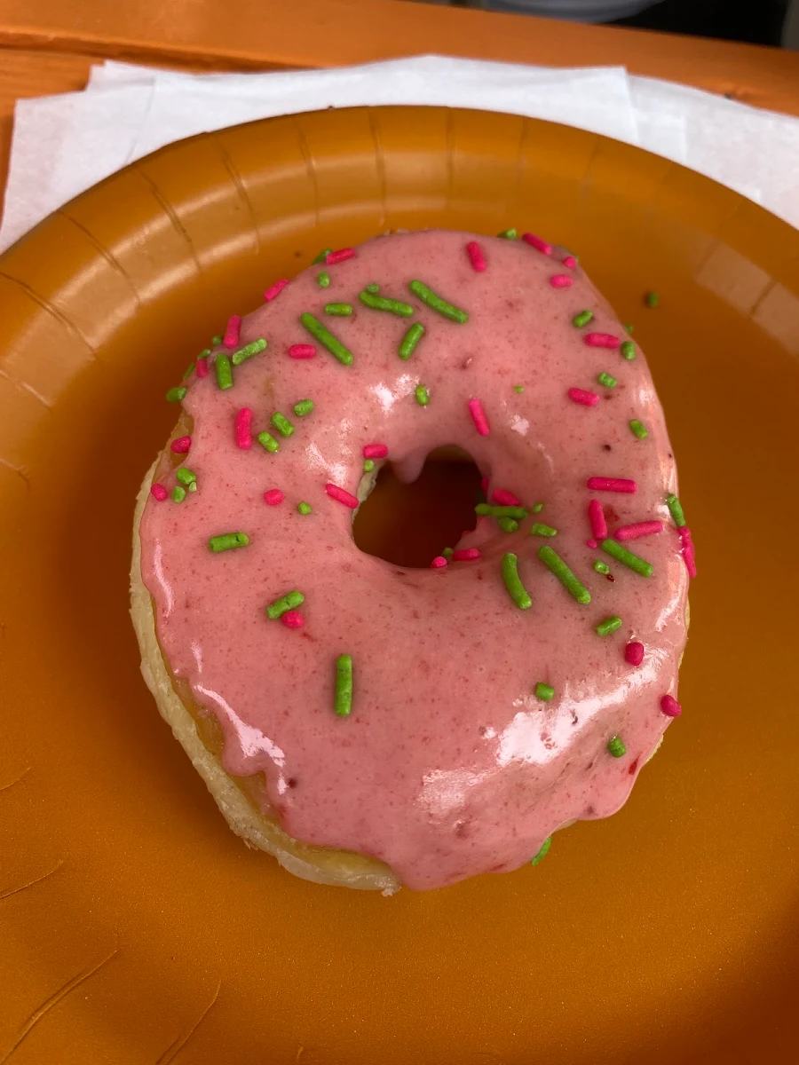 Strawberry Jam Donut