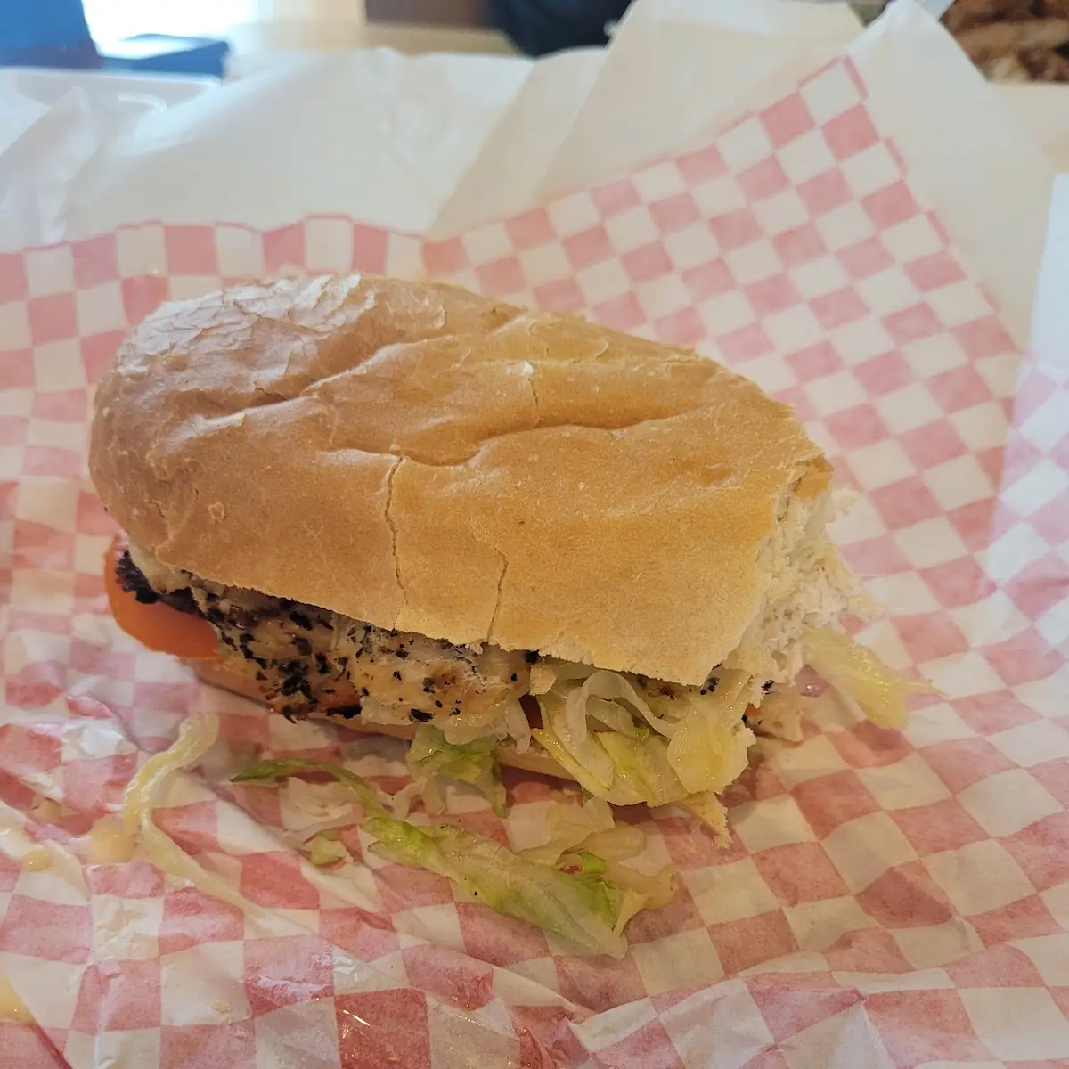 Honey Mustard Chicken Sub