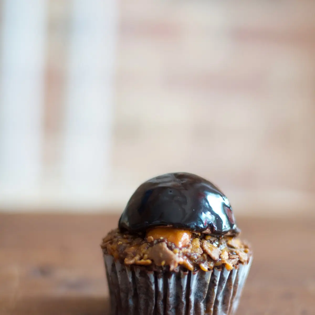 Peanut Butter and Chocolate Muffin-Size