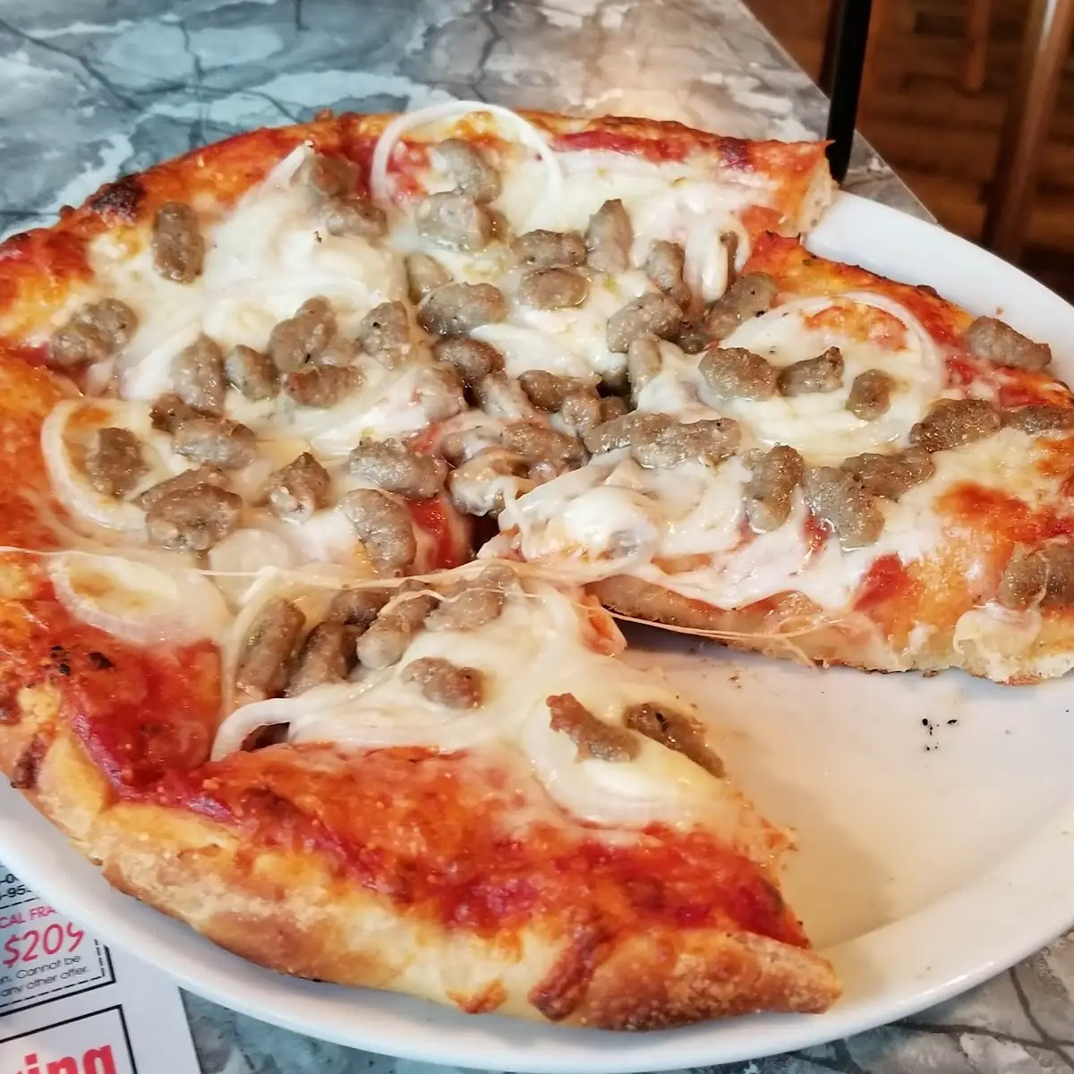 Sausage Pizza