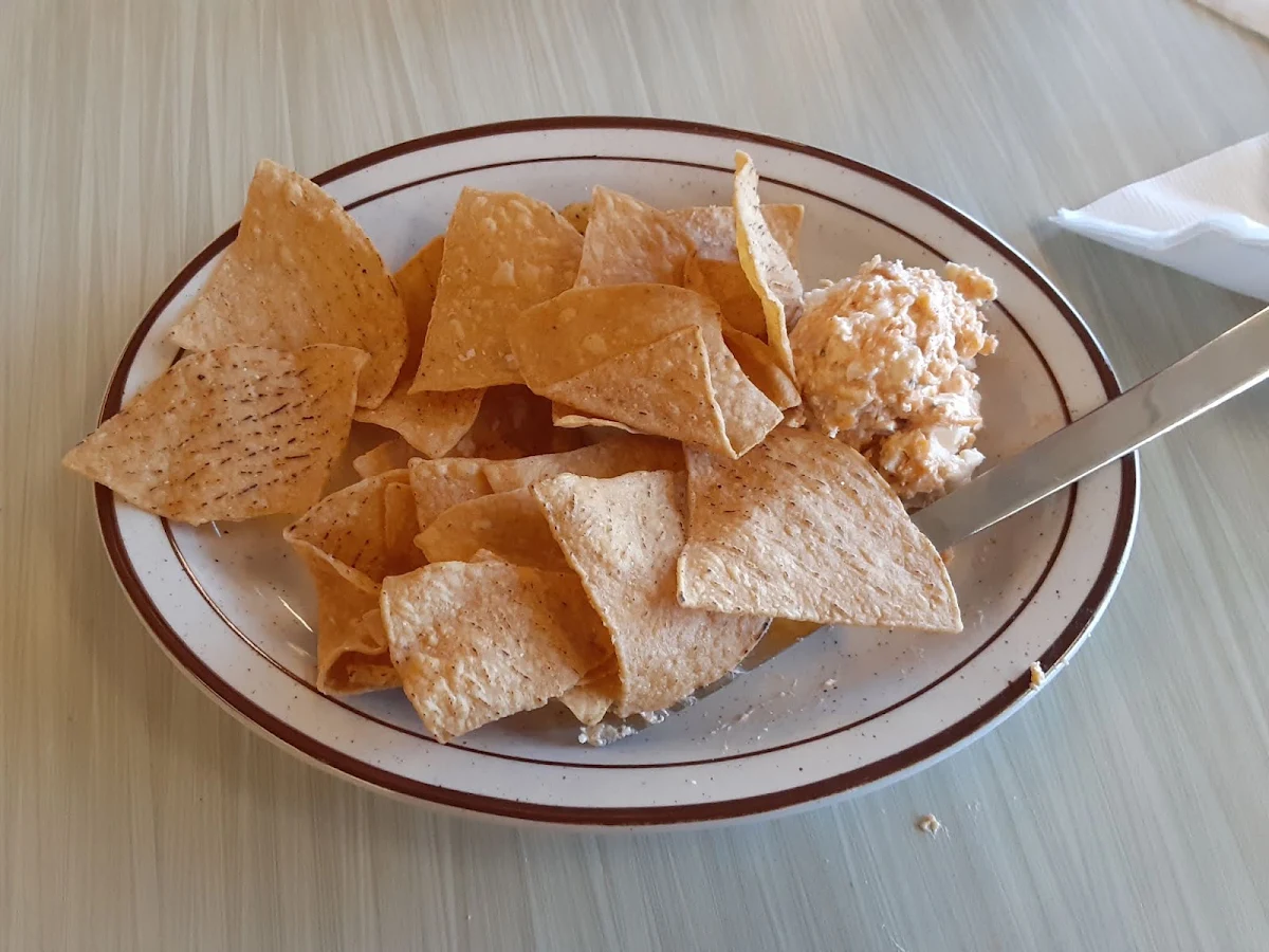 Power Cheese Dip with Chips