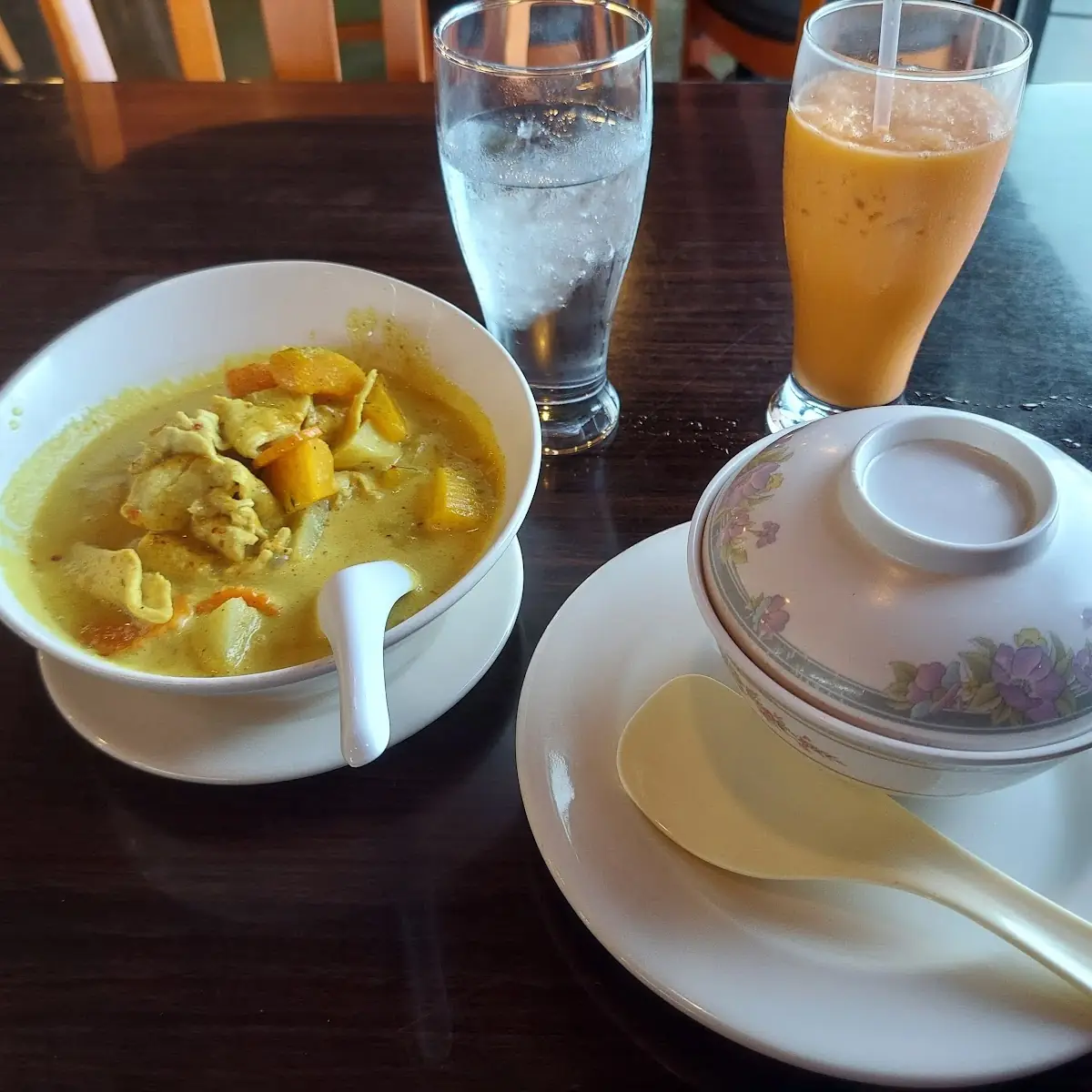 Yellow Curry Chicken w Pumpkin