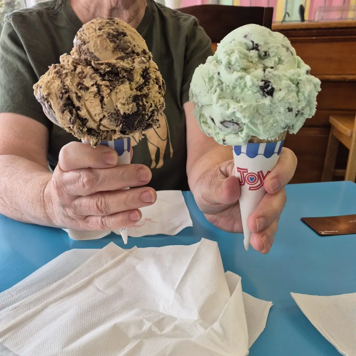 Single Scoop of Mint Chocolate