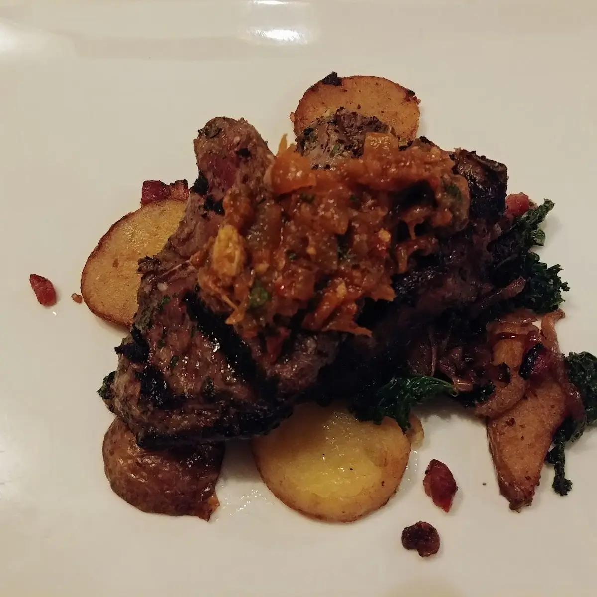 Grilled Lamb Loin Chops