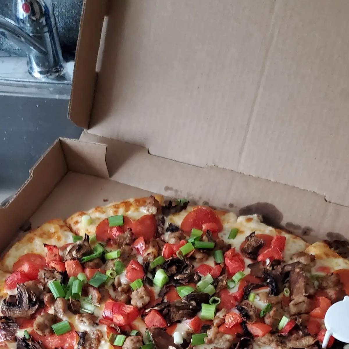 Italian Garlic Supreme Pizza