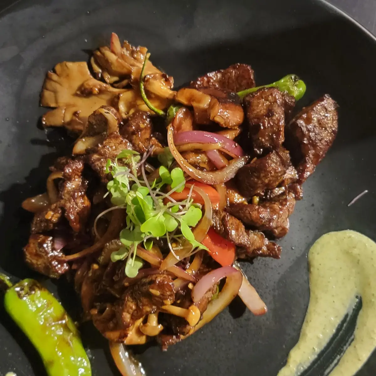 Mongolian Ribeye Steak