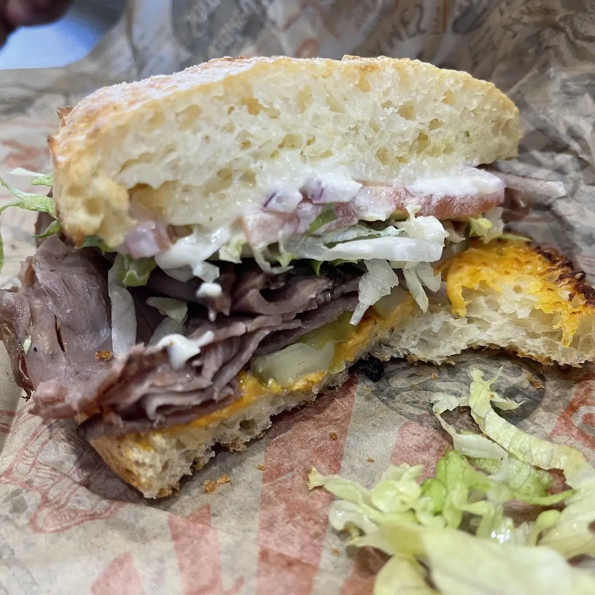 Roast Beef and Cheddar