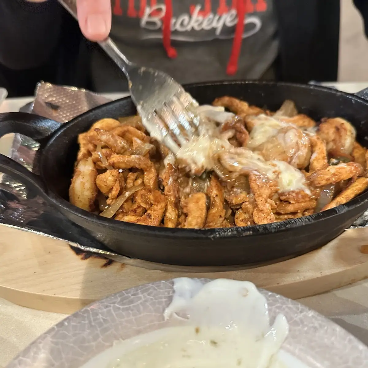 Chicken and Shrimp Fajitas