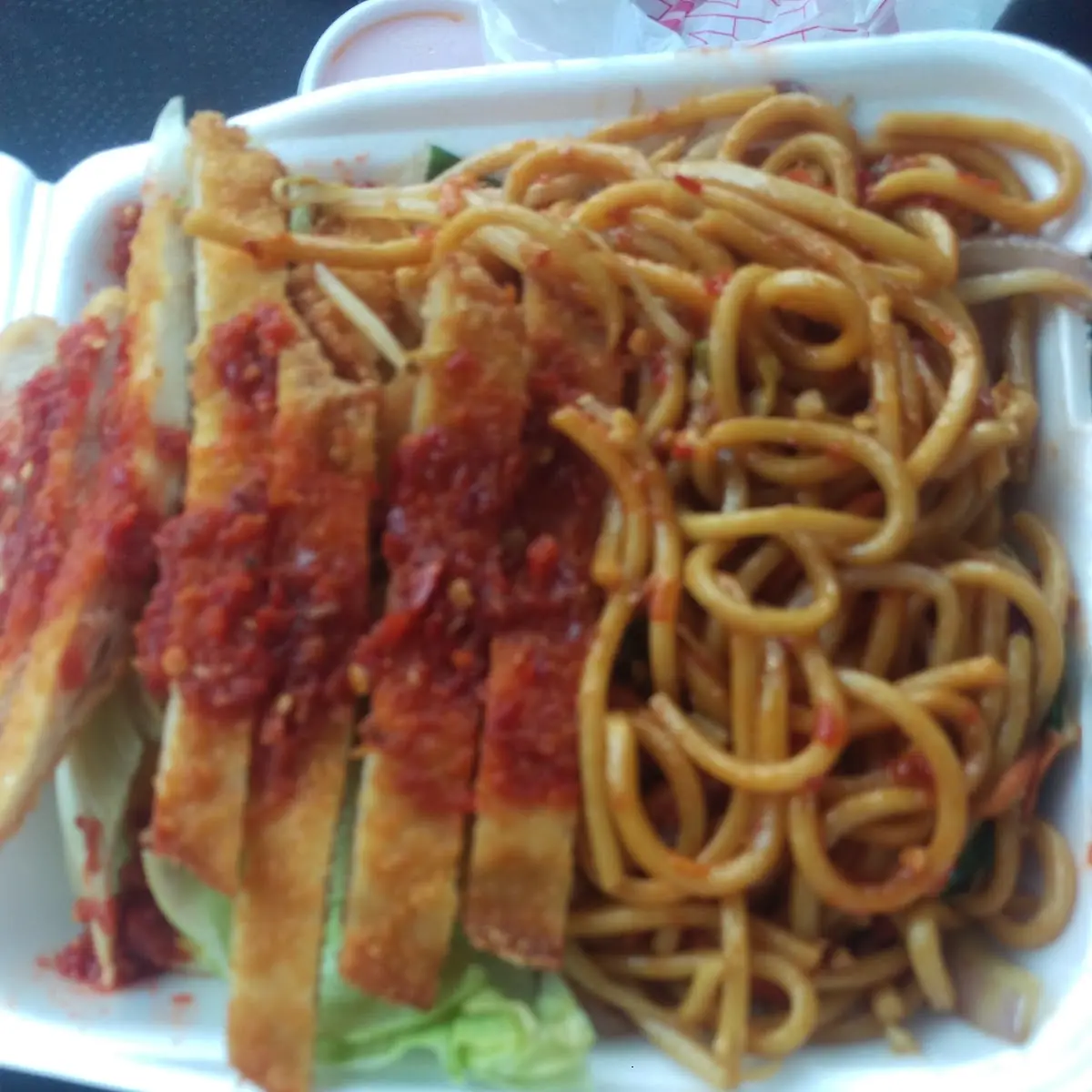 Chicken Breaded Chicken Noodles
