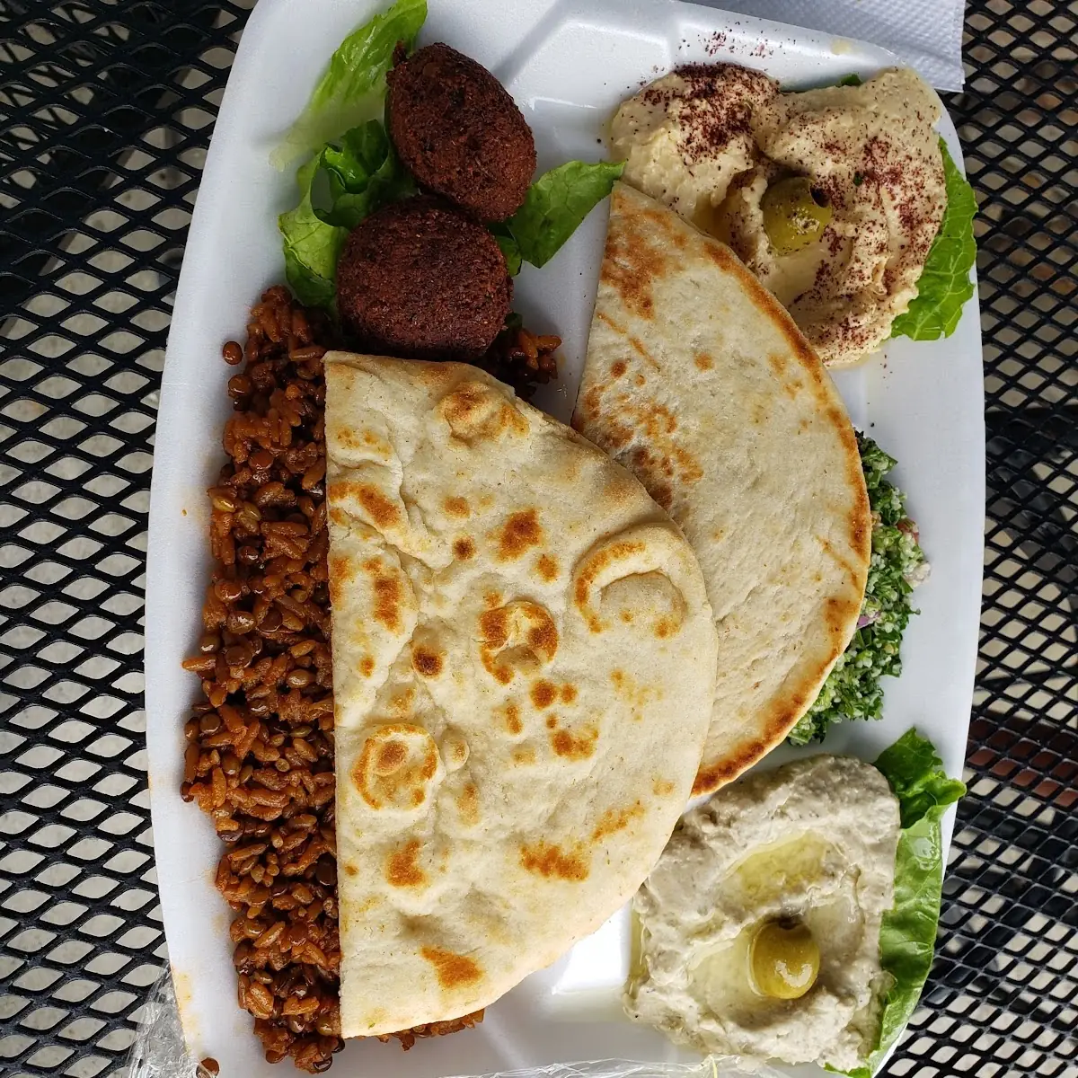 Falafel & Hummus Plate