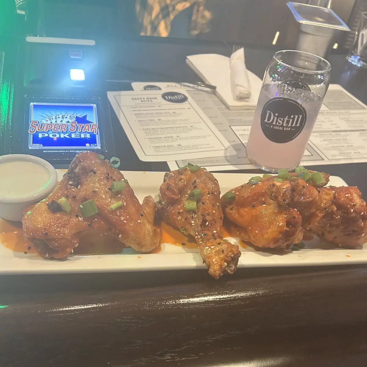 Colossal Sized Happy Hour Buffalo Wings
