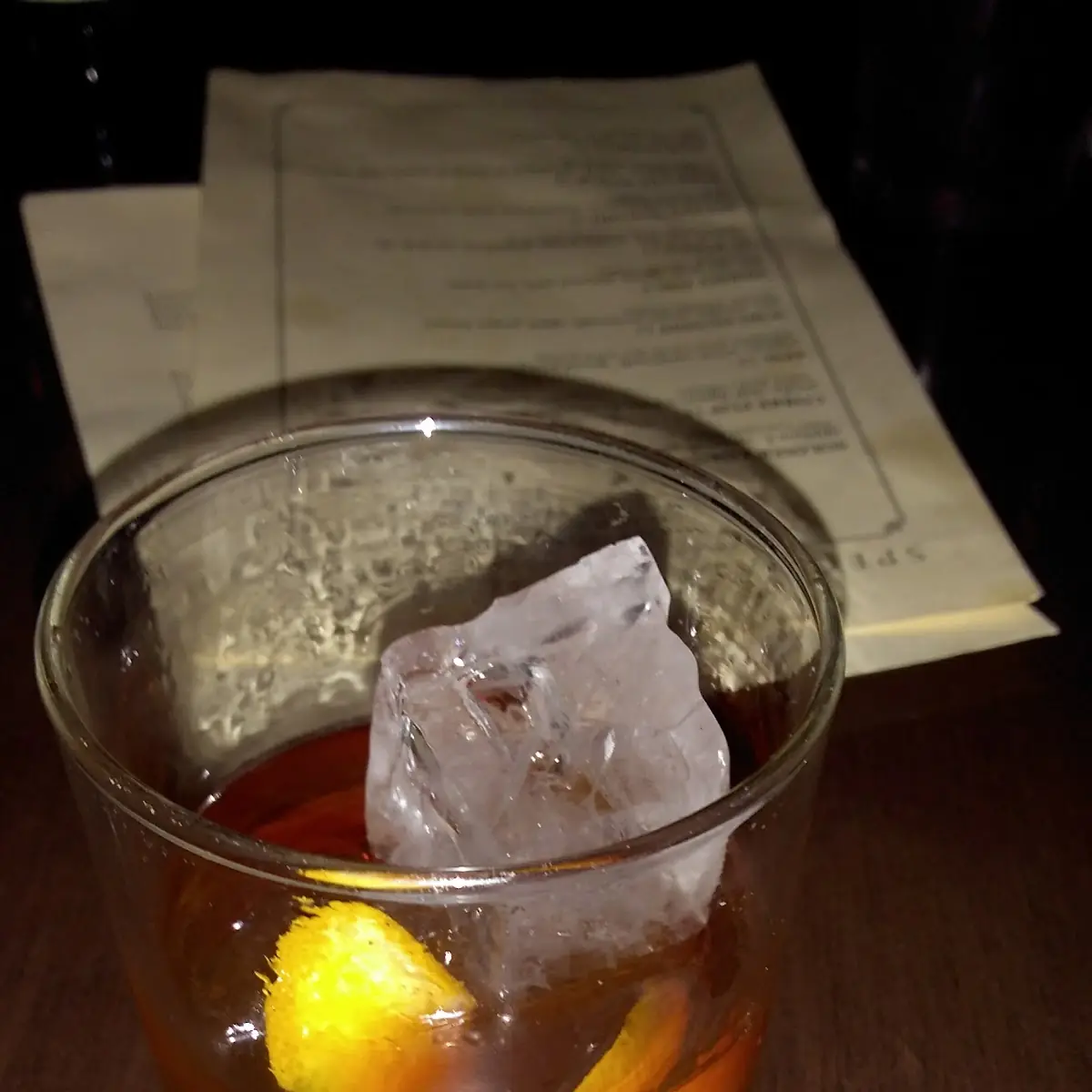 Martini Old Fashioned