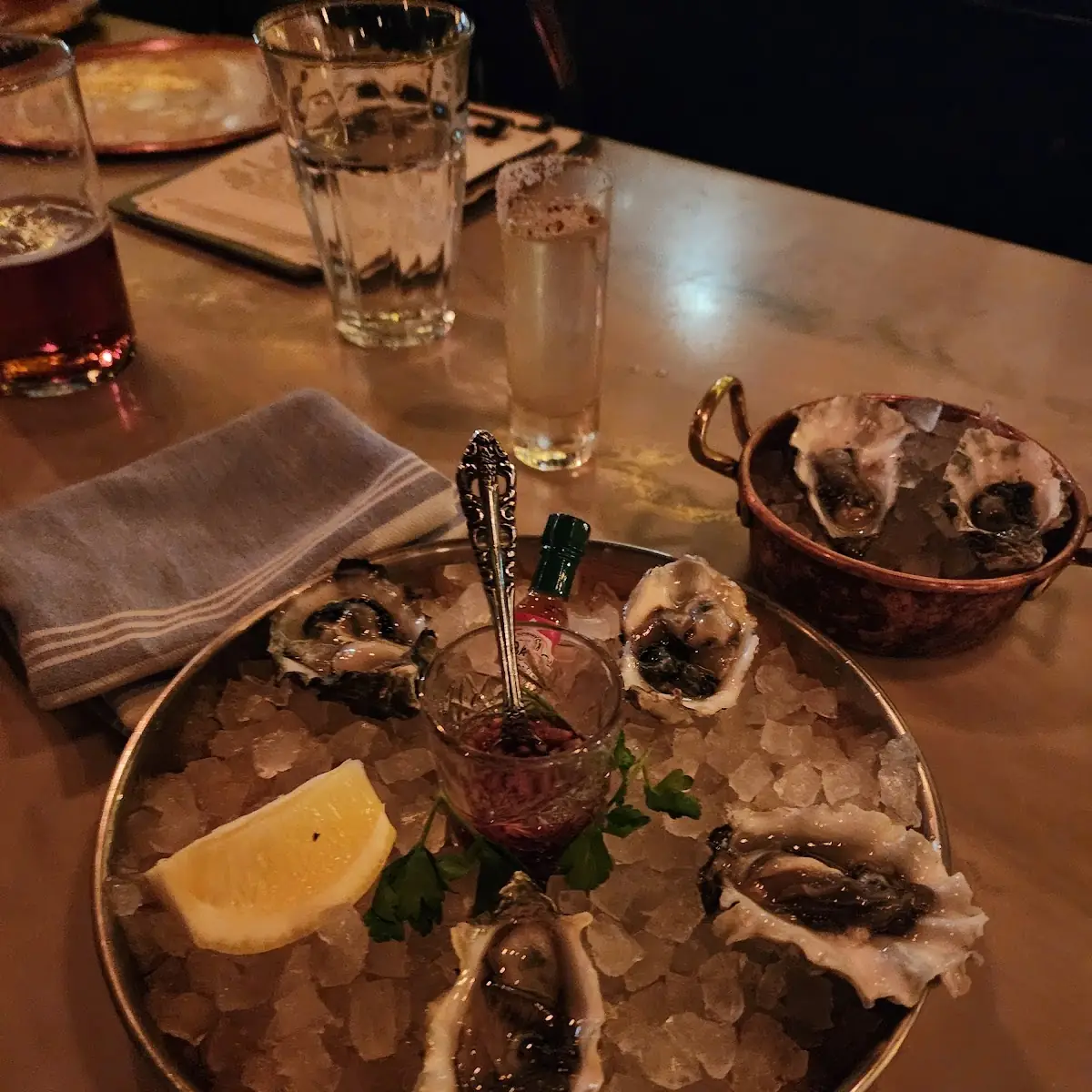 Oysters on the Half Shell