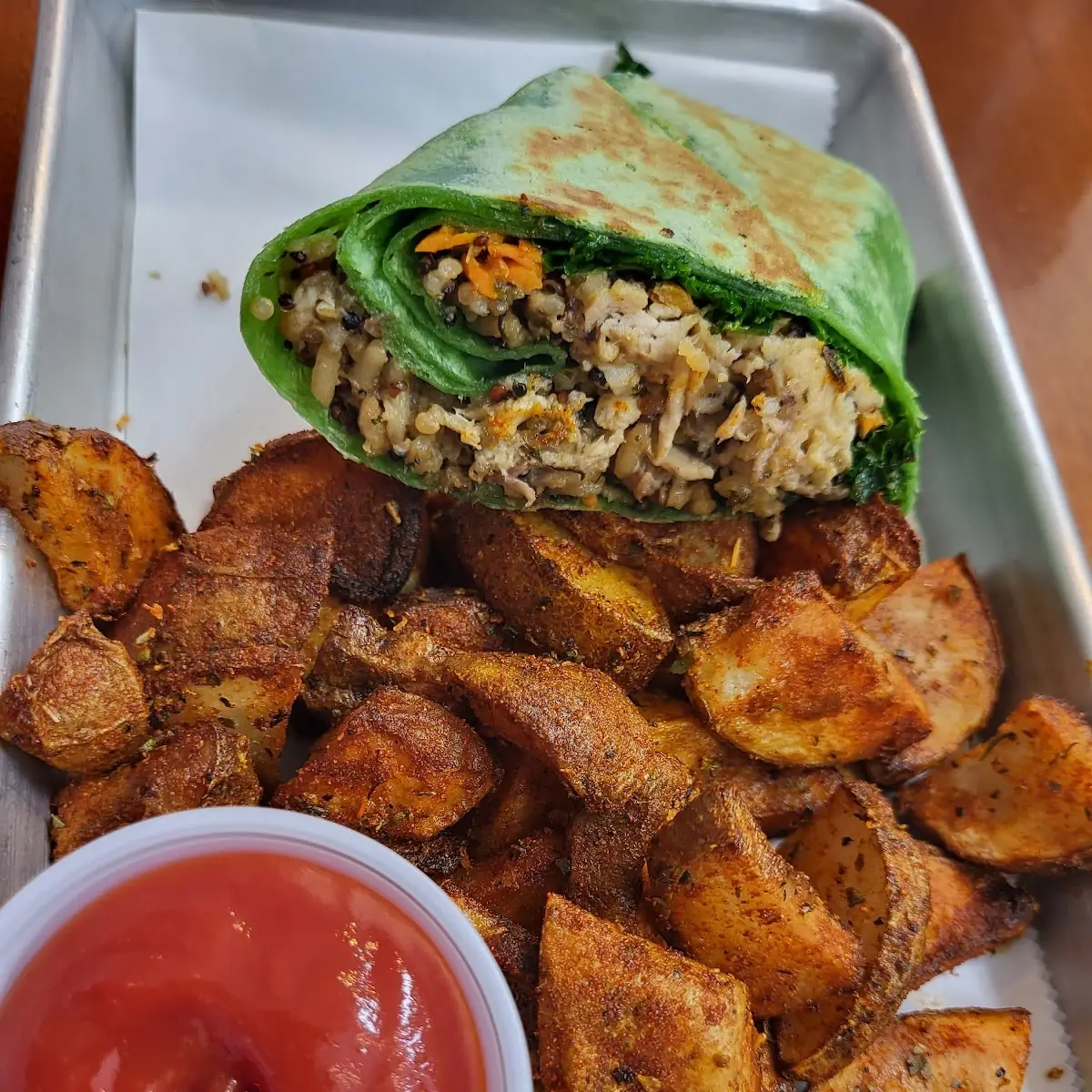 Thai Chicken Wrap