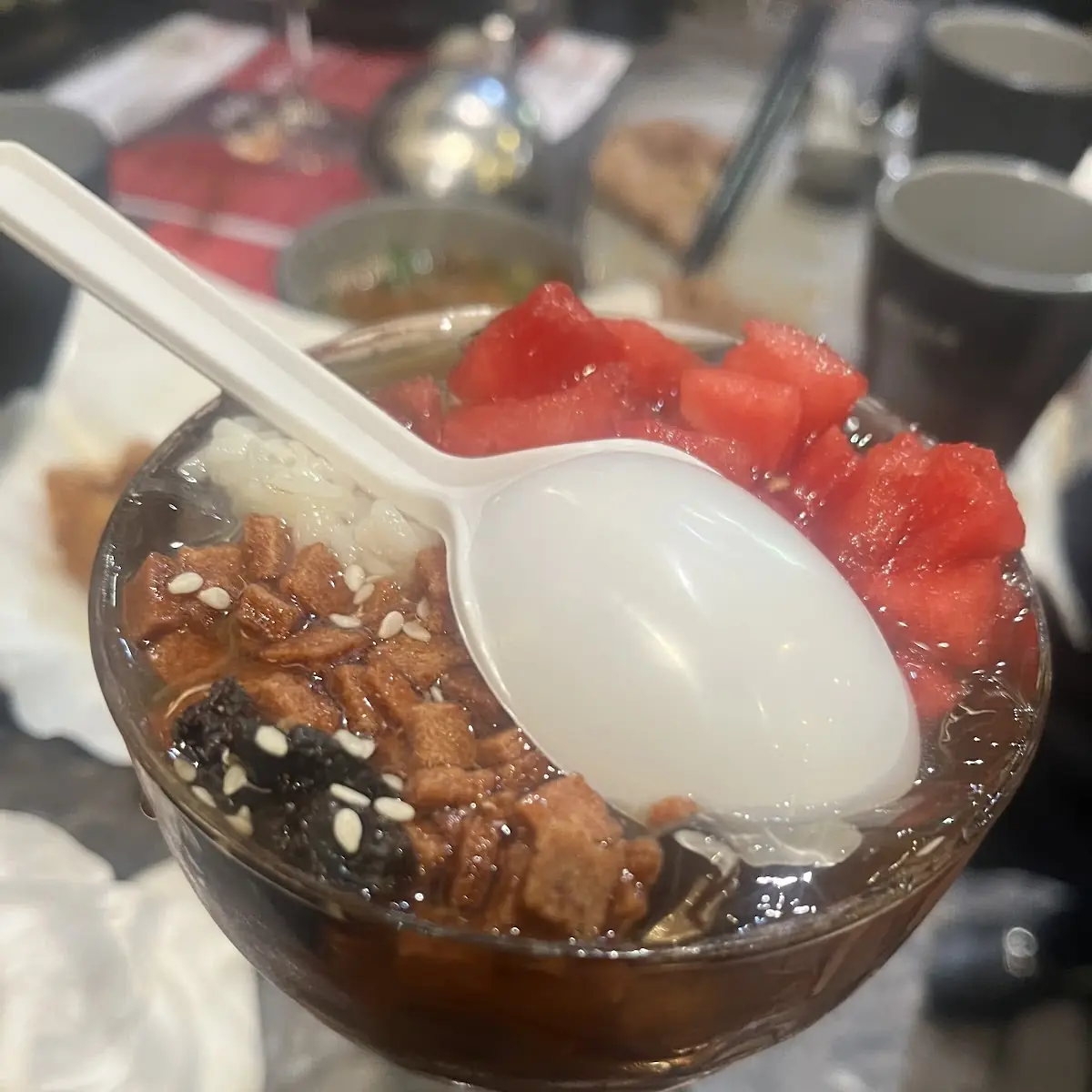 Cold Jelly with Brown Sugar