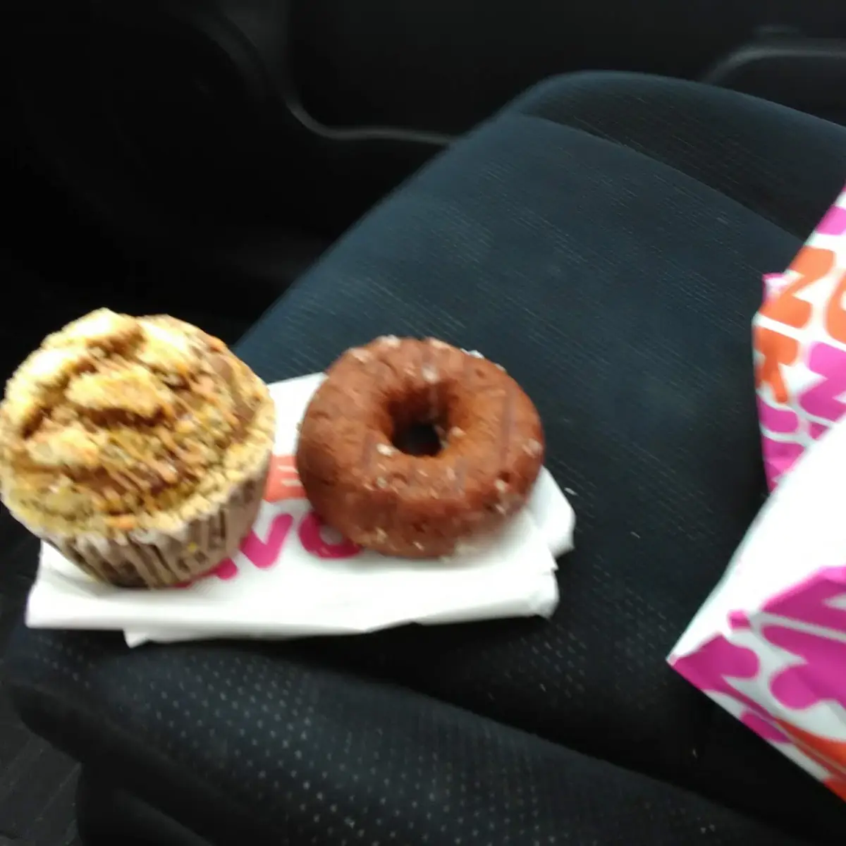 Pumpkin Muffin and Donut