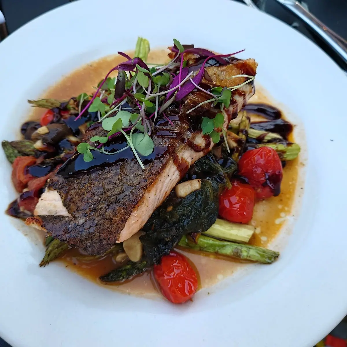 Pan Seared Seabass