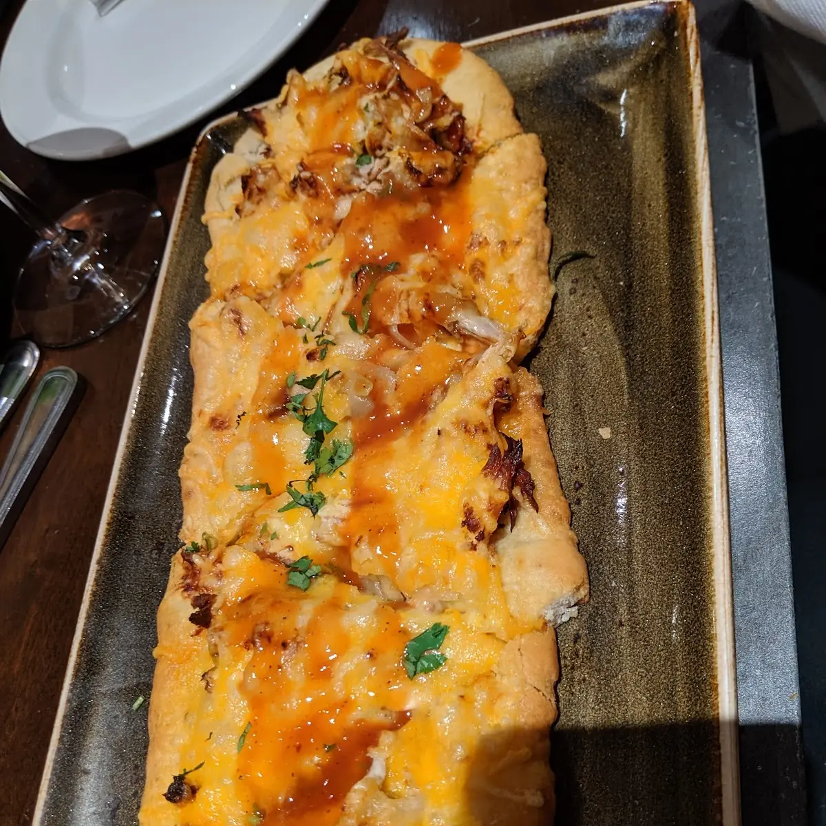 BBQ Chicken Flat Bread