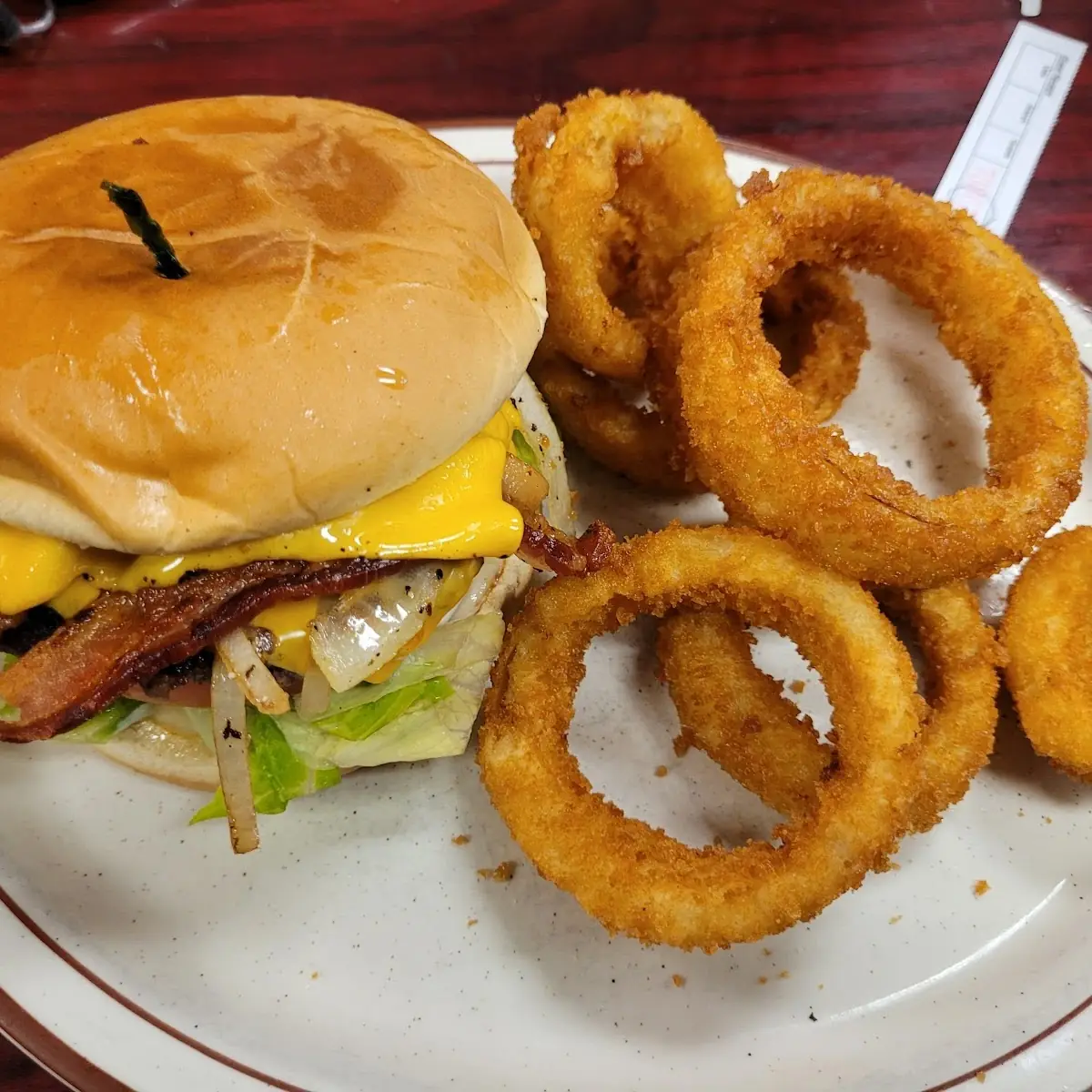 Bacon Cheeseburger Combo