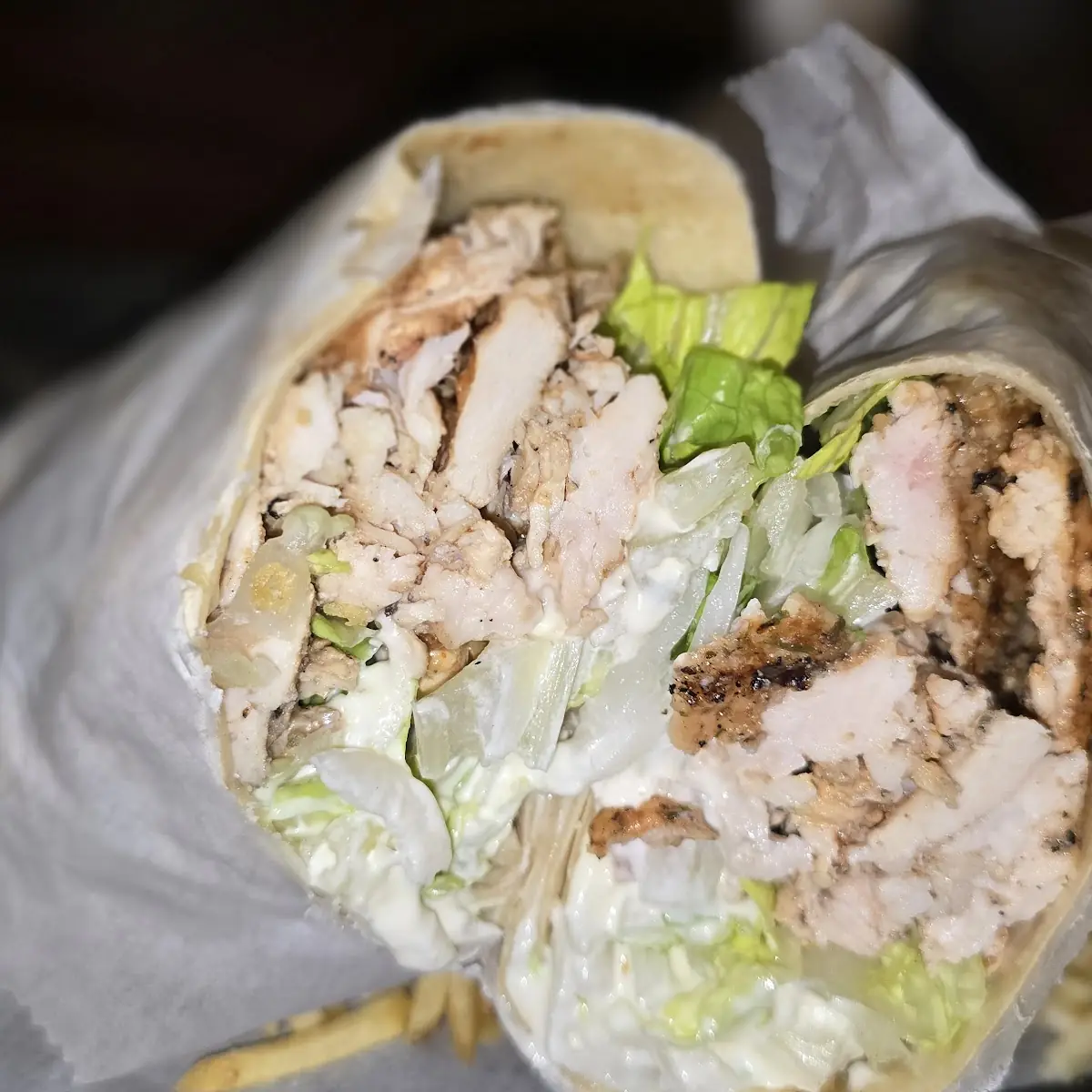 Grill Chicken Wrap